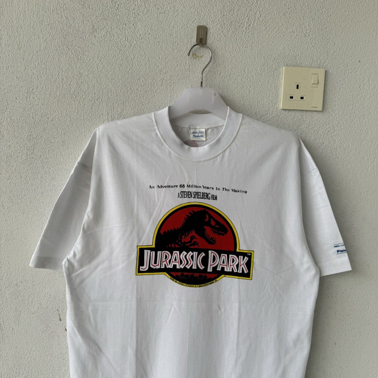 Vintage vintage JURASSIC PARK 1992 1993 t shirt.. movie tees.. Size US L / EU 52-54 / 3 - 2 Thumbnail
