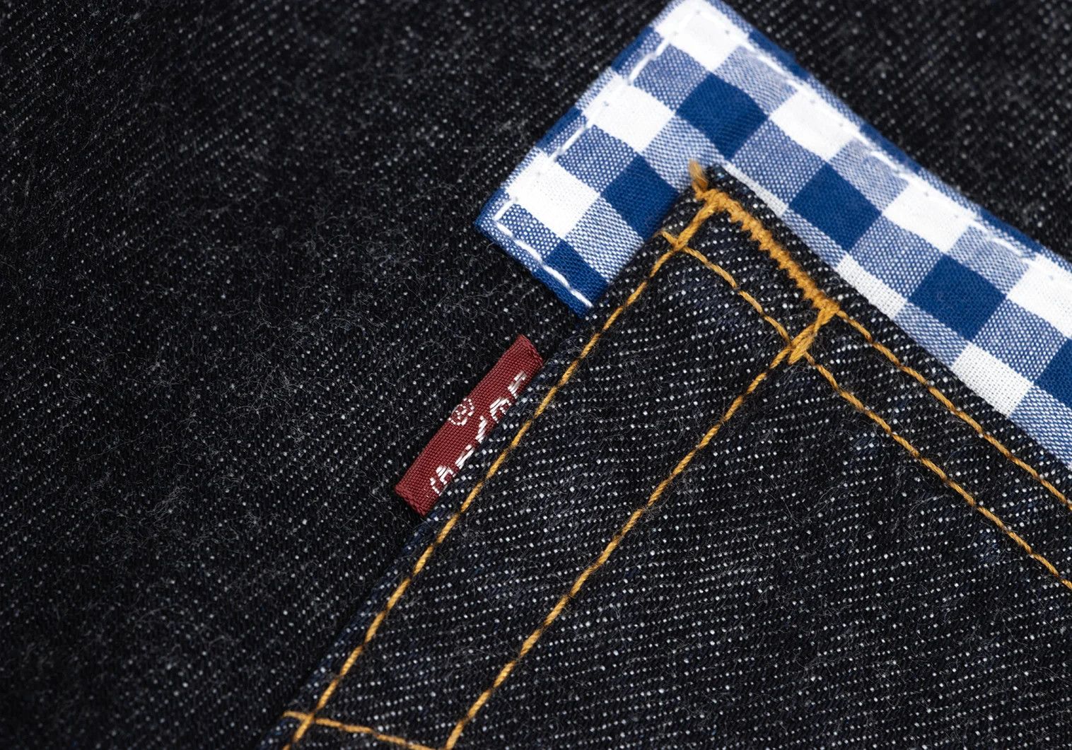 Junya Watanabe Indigo Gingham Check Pocket Denim Pants Size S Size US 38 / EU 54 - 13 Thumbnail