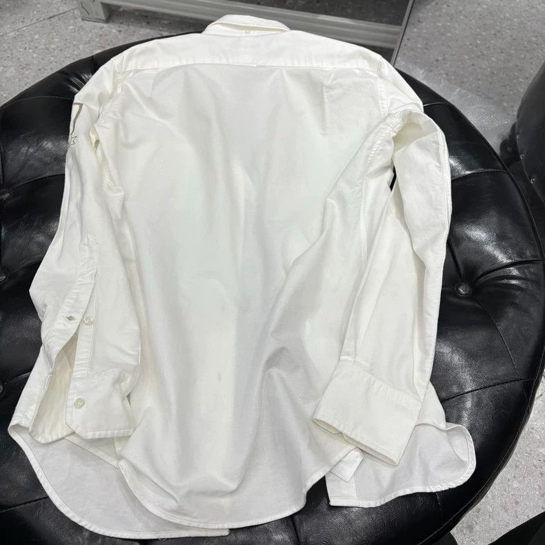 Thom Browne Thom Browne Dog embroidered long-sleeved shirt Size US S / EU 44-46 / 1 - 2 Thumbnail