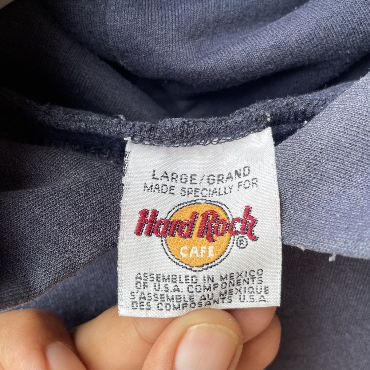 Hard Rock Cafe × Vintage Vintage Hard Rock Cafe San Francisco Hoodie Pullover Size US L / EU 52-54 / 3 - 5 Thumbnail