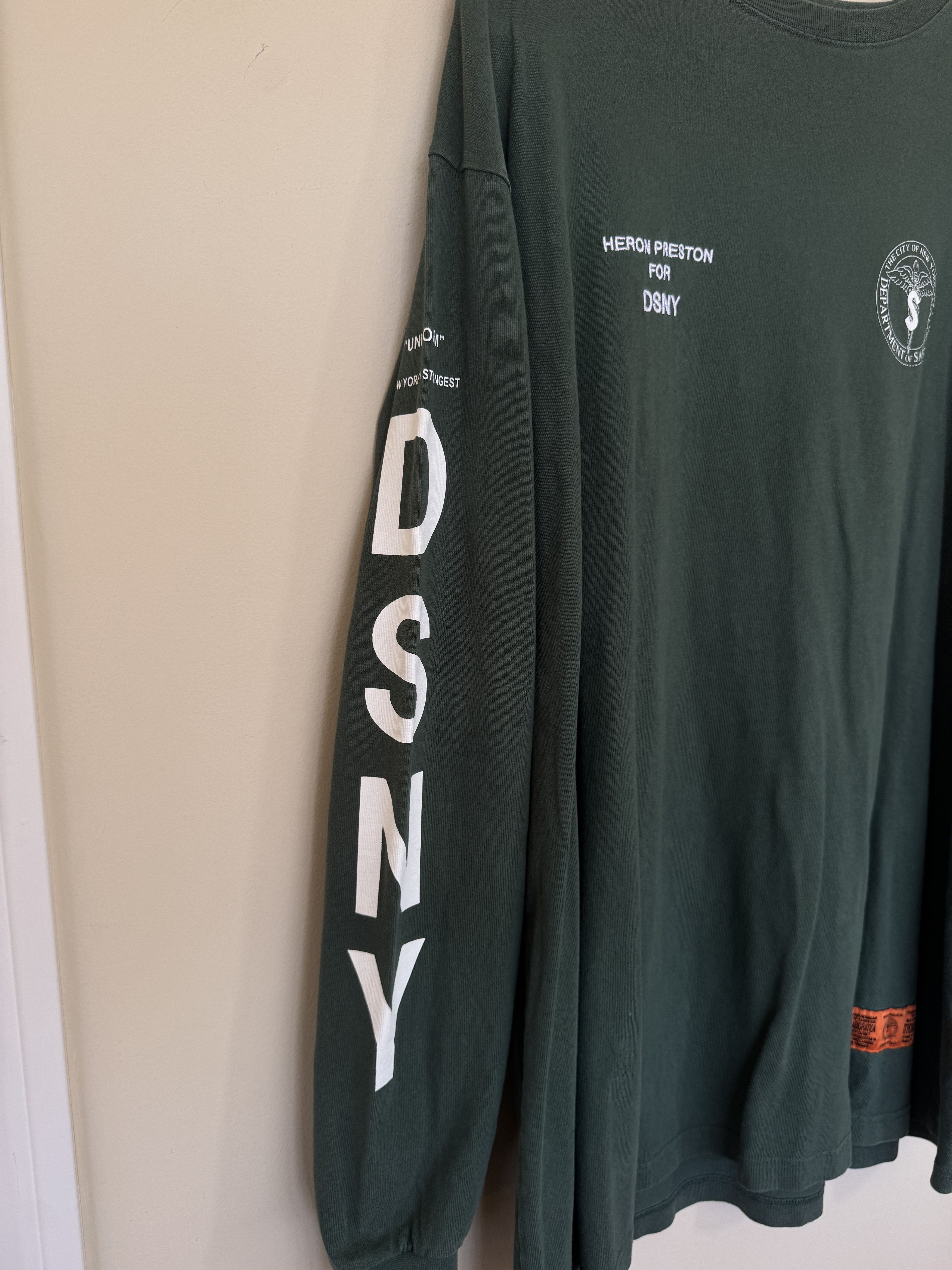 Heron Preston Heron Preston DSNY Size US XL / EU 56 / 4 - 4 Thumbnail