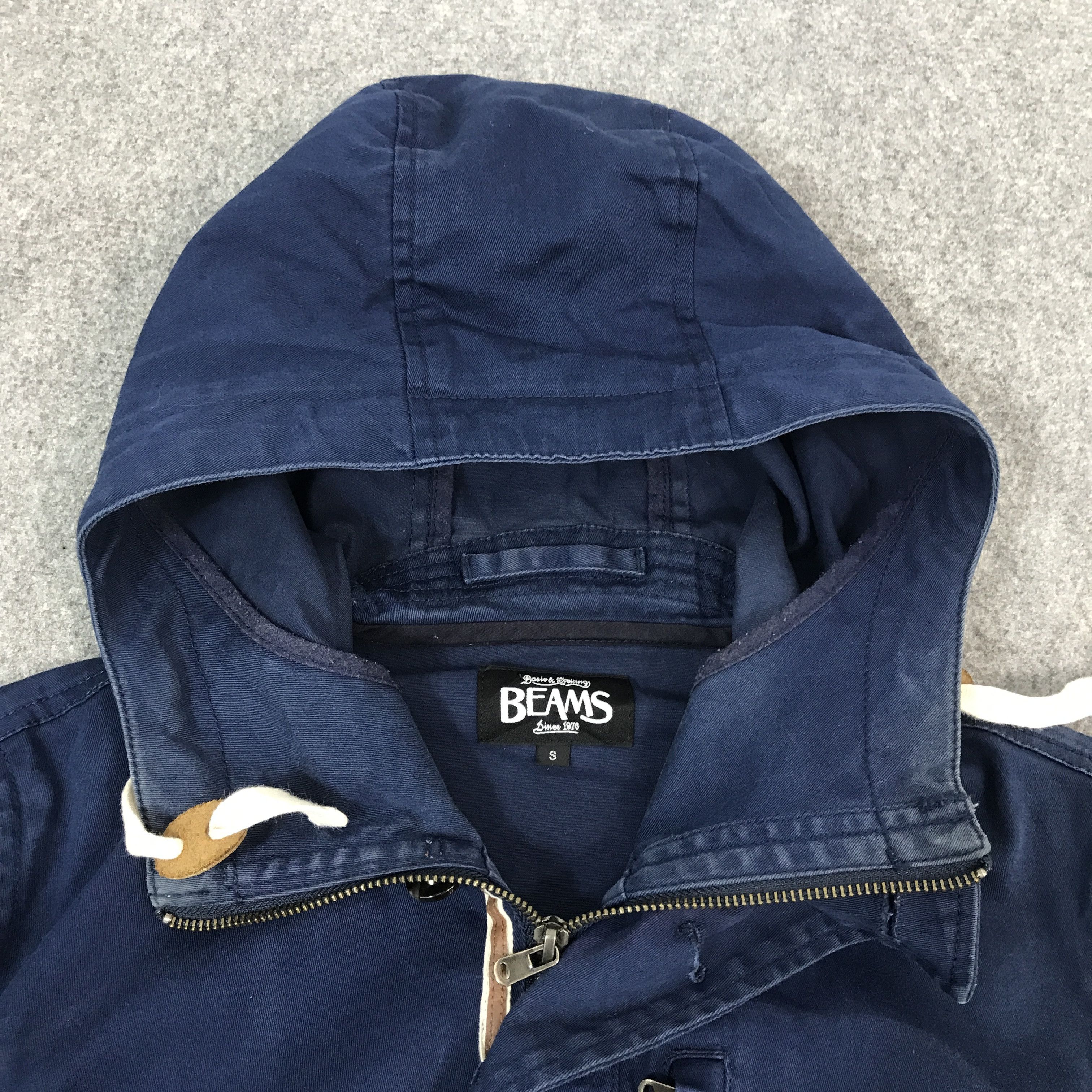 Beams Japan × Japanese Brand Beams Plus Zipper Jacket Hoodie Size US S / EU 44-46 / 1 - 8 Thumbnail