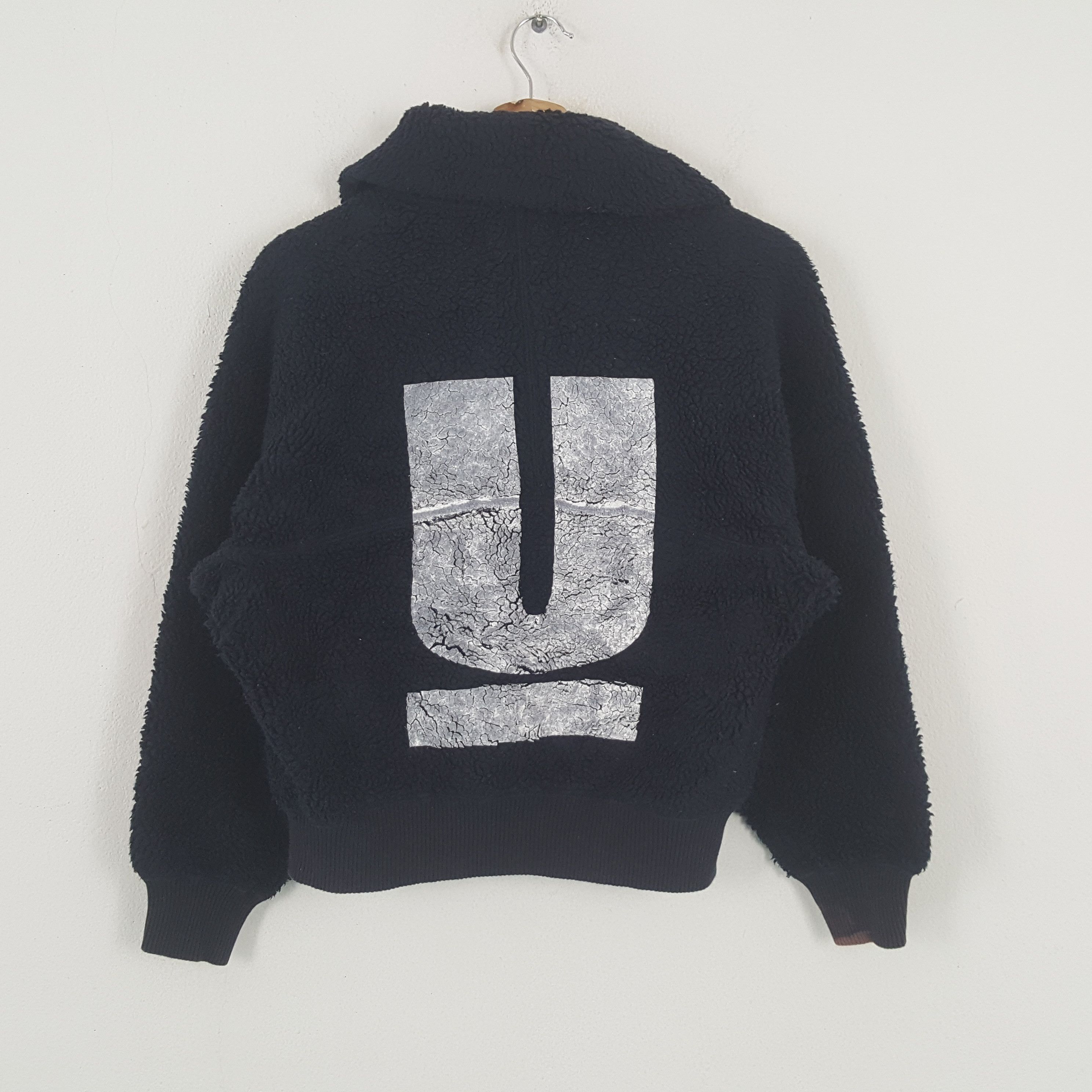 Japanese Brand × Vintage Vintage Uniqlo Undercover Custom Logo Sherpa Jacket Size US M / EU 48-50 / 2 - 1 Thumbnail