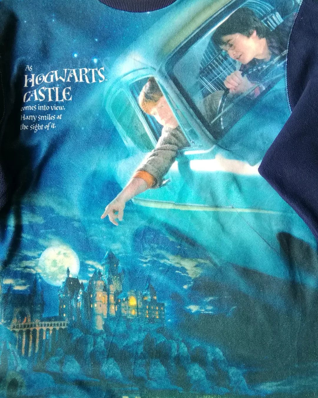 Vintage Vintage Harry Potter Hogwarts Castle AOP Movie Crewneck Size US XL / EU 56 / 4 - 2 Thumbnail