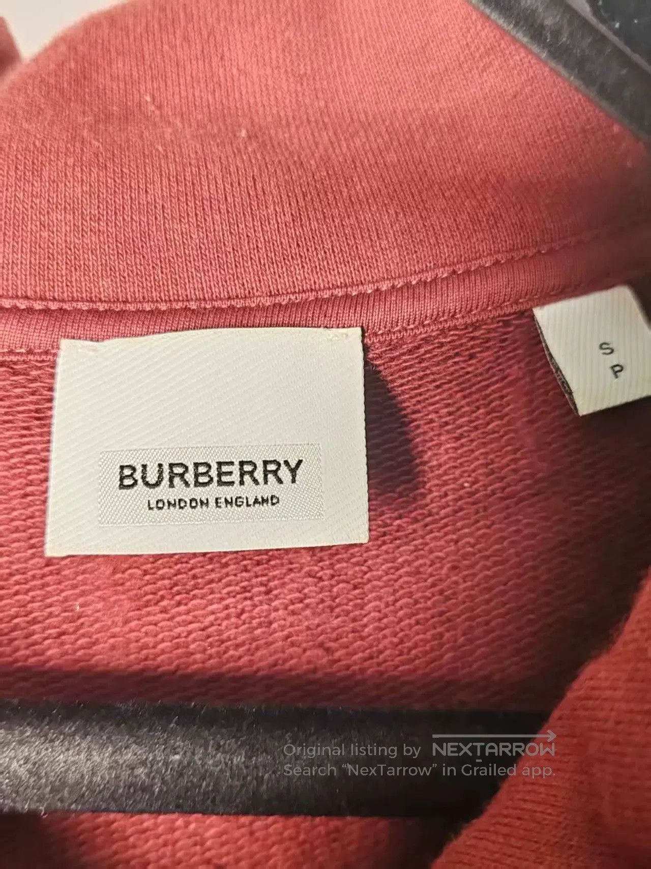 Burberry Burberry Zip-Up Jacket with Logo. Size US M / EU 48-50 / 2 - 3 Thumbnail