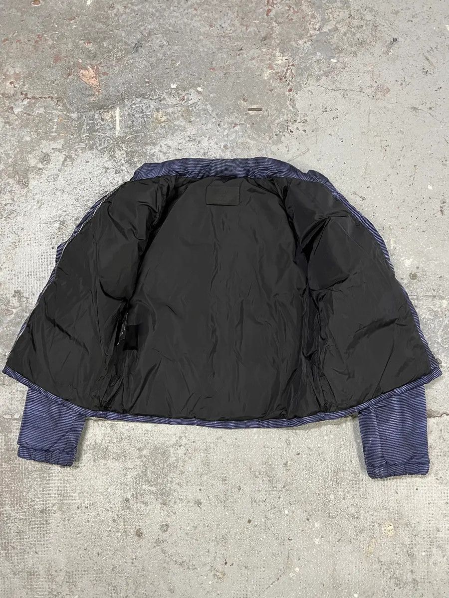 Prada Prada Blue Digital Line Puffer Jacket Size M / US 6-8 / IT 42-44 - 7 Thumbnail
