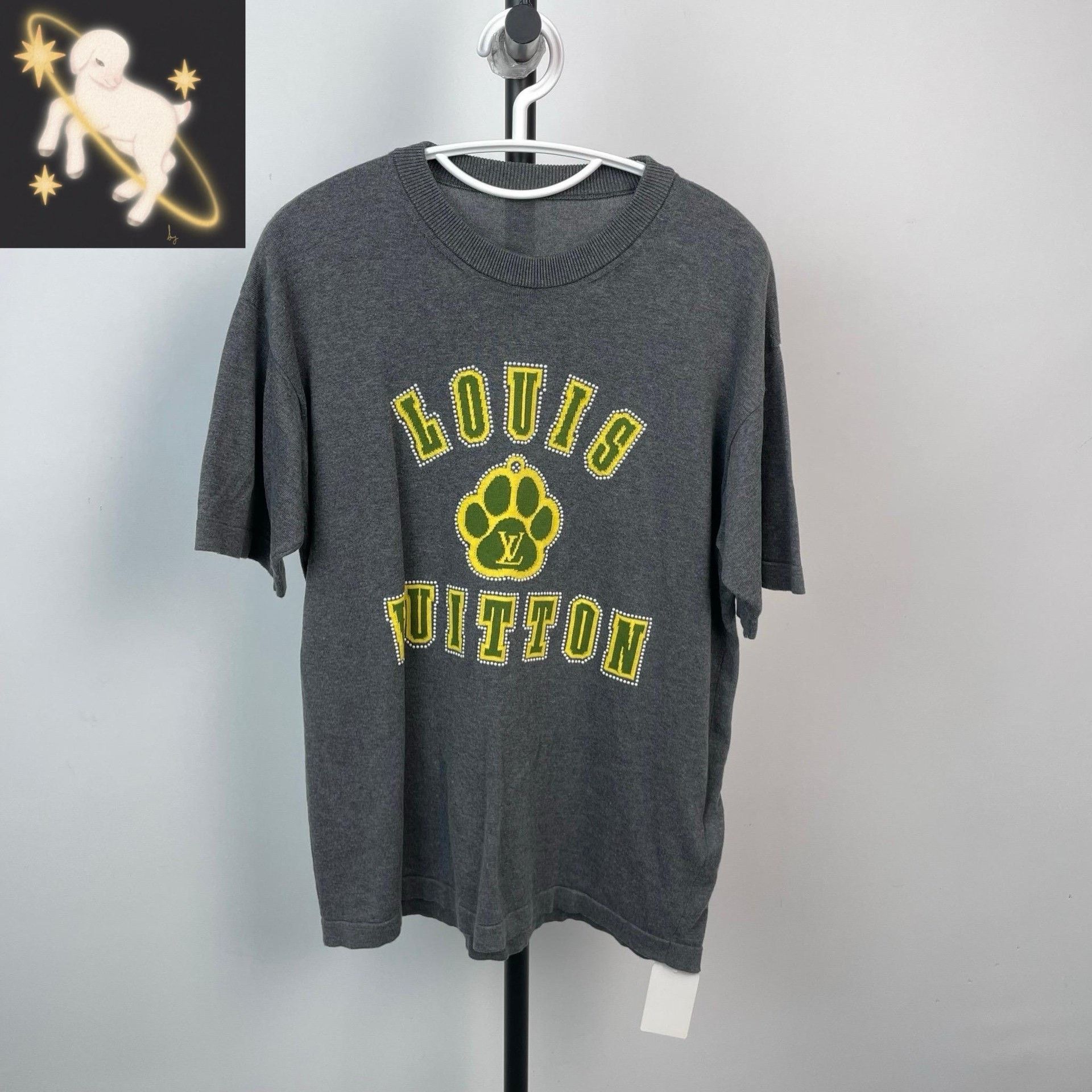 Louis Vuitton Louis Vuitton Gray T-Shirt S Men Size US S / EU 44-46 / 1 - 1 Thumbnail