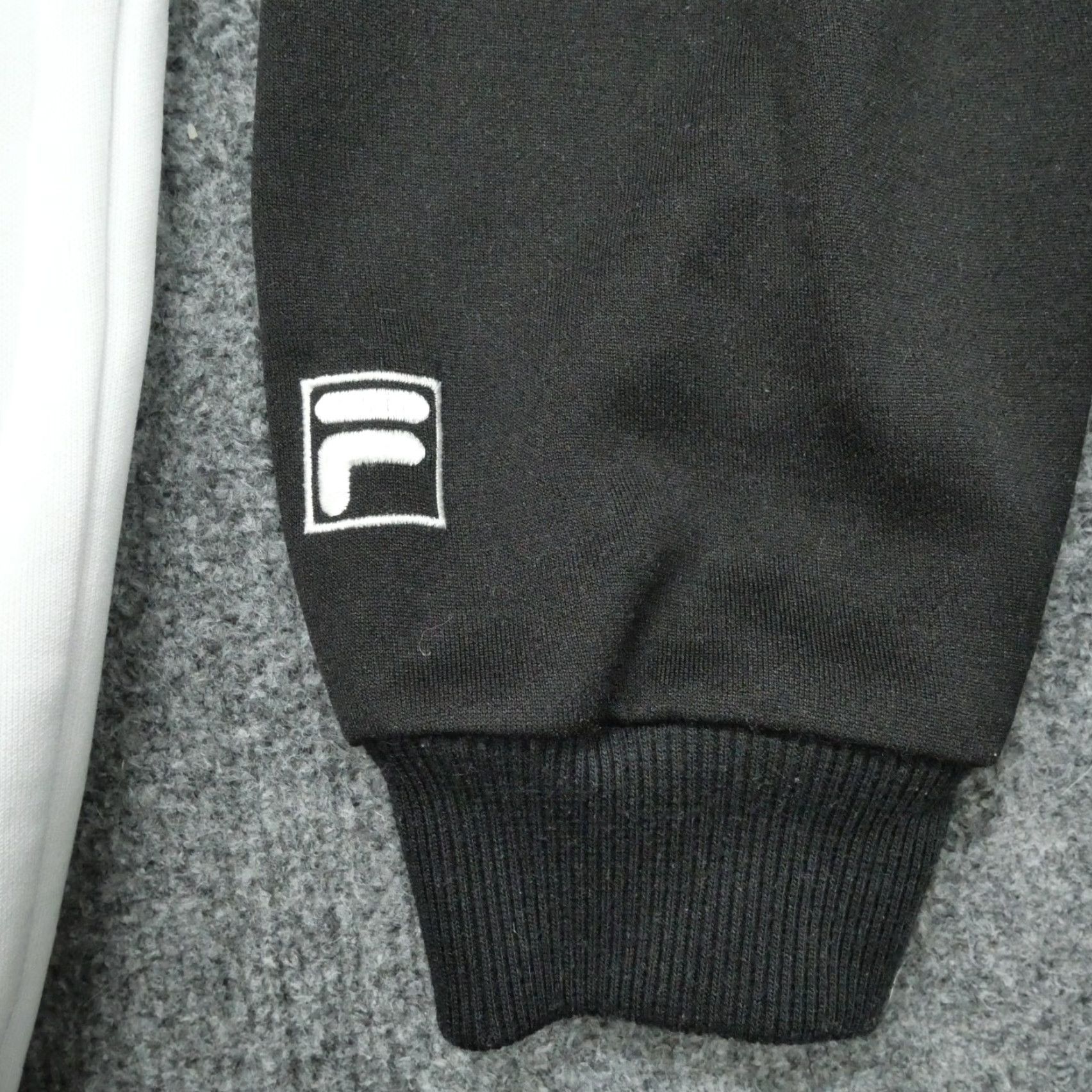 Fila VINTAGE FILA Jacket Adult Medium Black White Track Casual 80s 90s Bomber 80s Mens Size US M / EU 48-50 / 2 - 3 Thumbnail