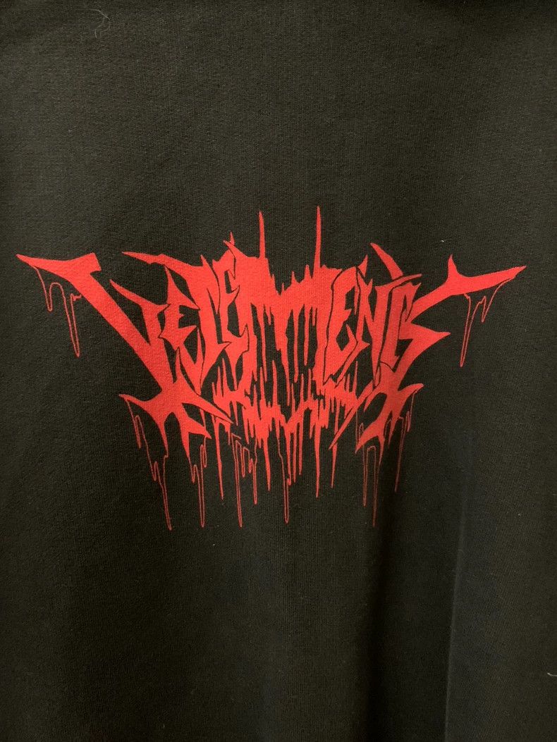 Vetements Vetements 18ss Blood Droplets thick hoodie Size US XS / EU 42 / 0 - 2 Thumbnail