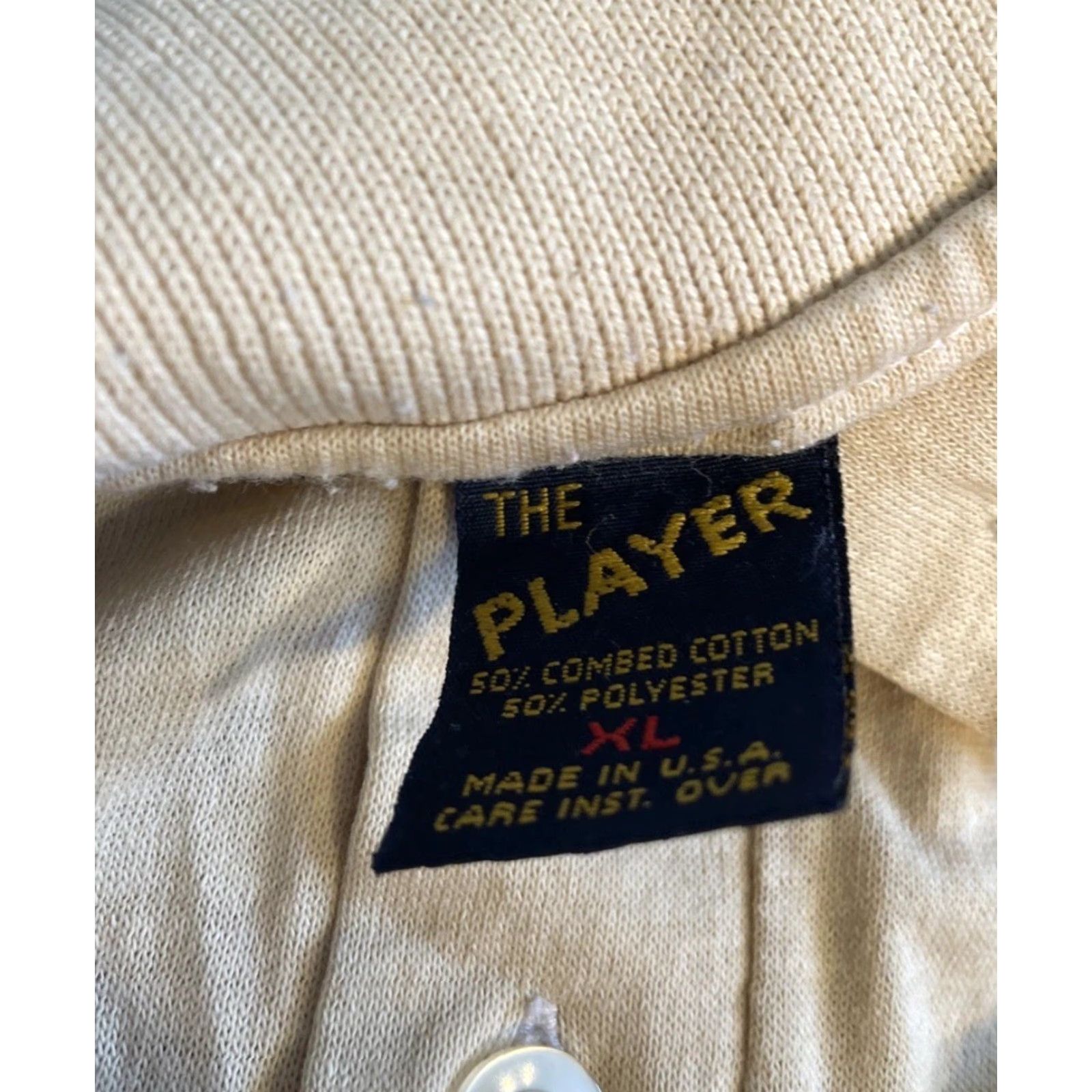 Vintage VINTAGE Illinois Department Of Conservation Volunteer Polo Shirt XL Collared Beige Men Polo XL Shirt Size US XL / EU 56 / 4 - 5 Thumbnail