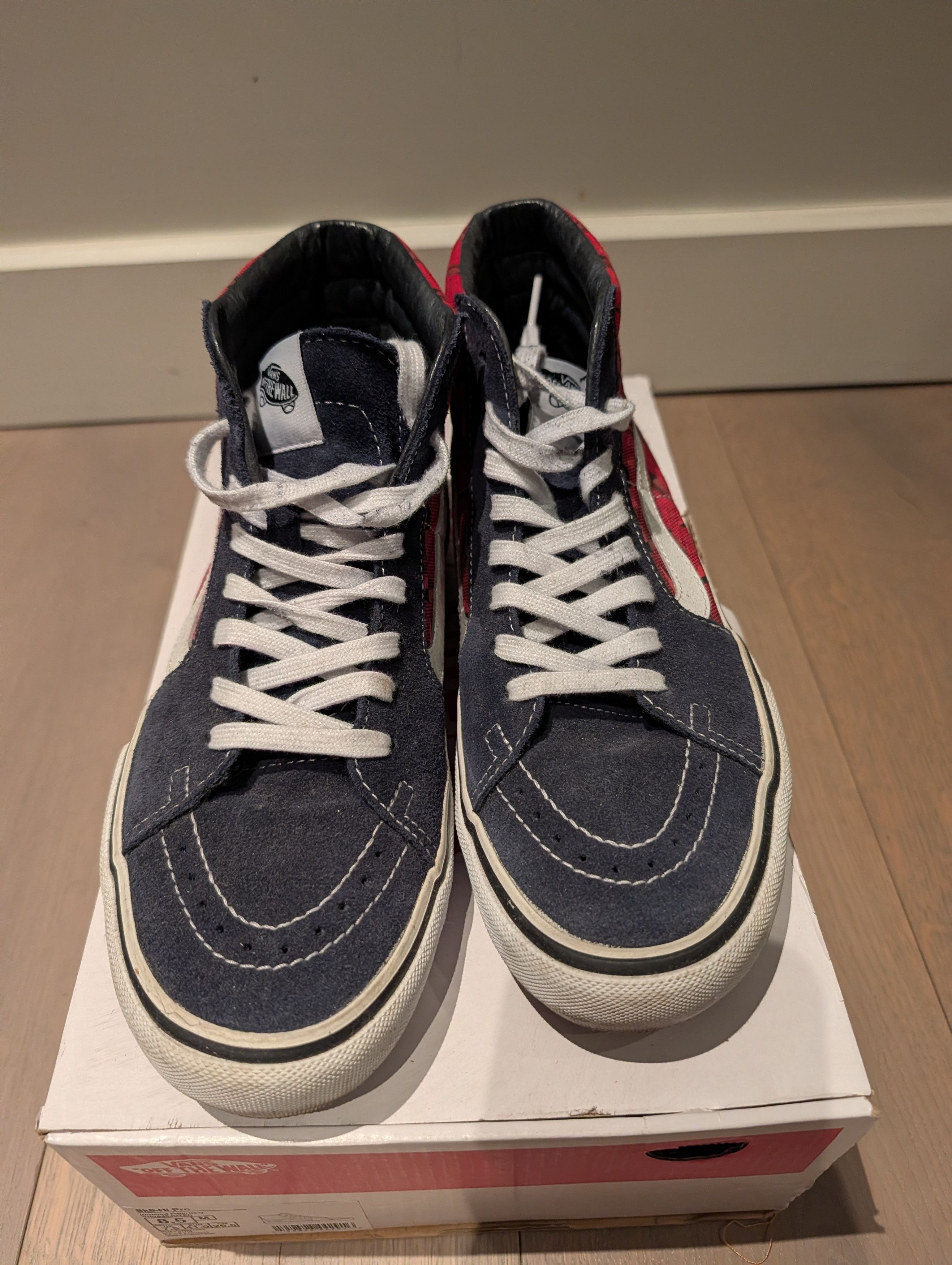 Supreme × Vans Supreme x Vans Sk8-Hi Pro Size US 8.5 / EU 41-42 - 2 Thumbnail