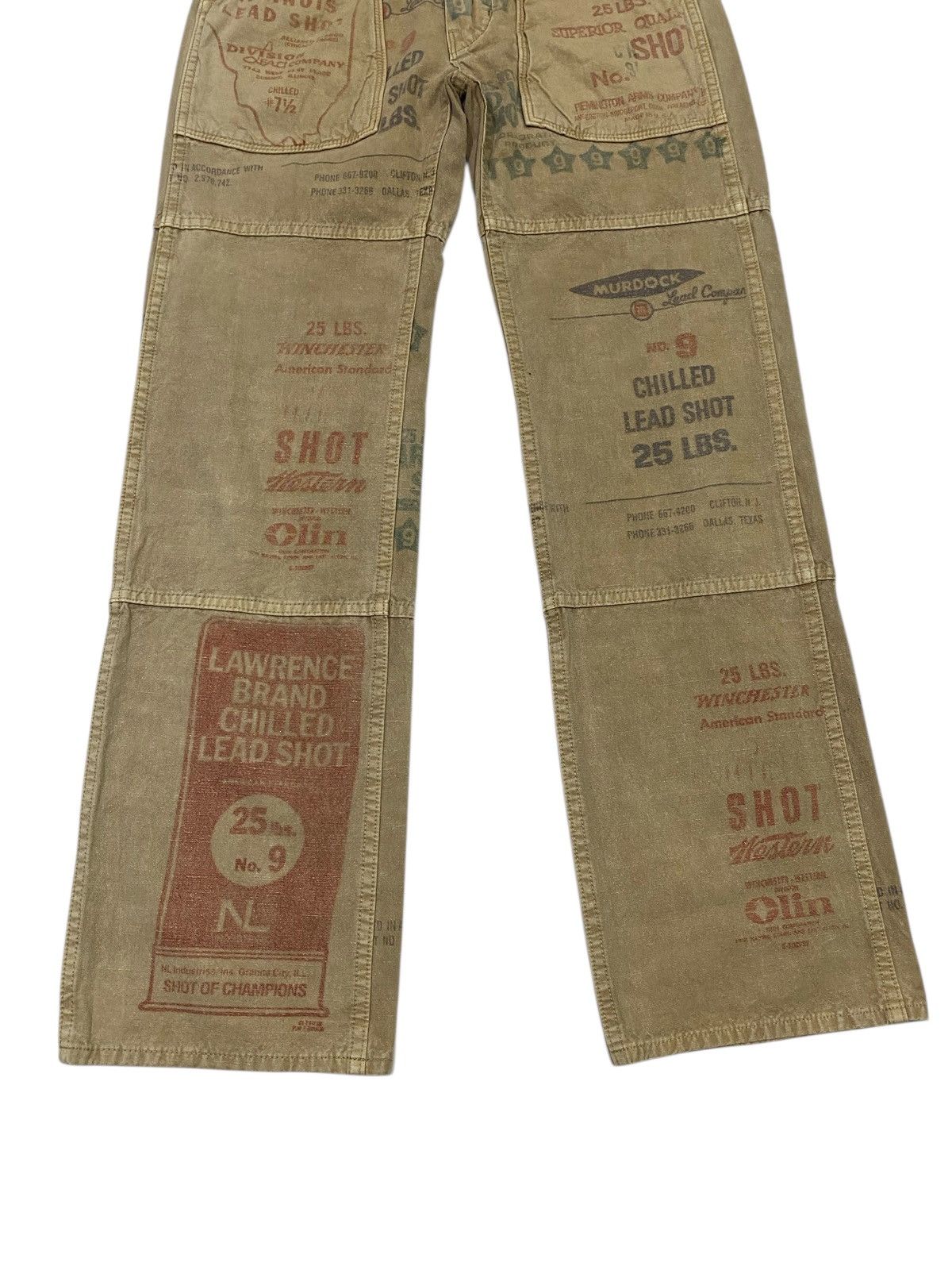 Hysteric Glamour Japanese brand denim & dungaree paint trousers / khakis pant Size US 28 / EU 44 - 2 Thumbnail