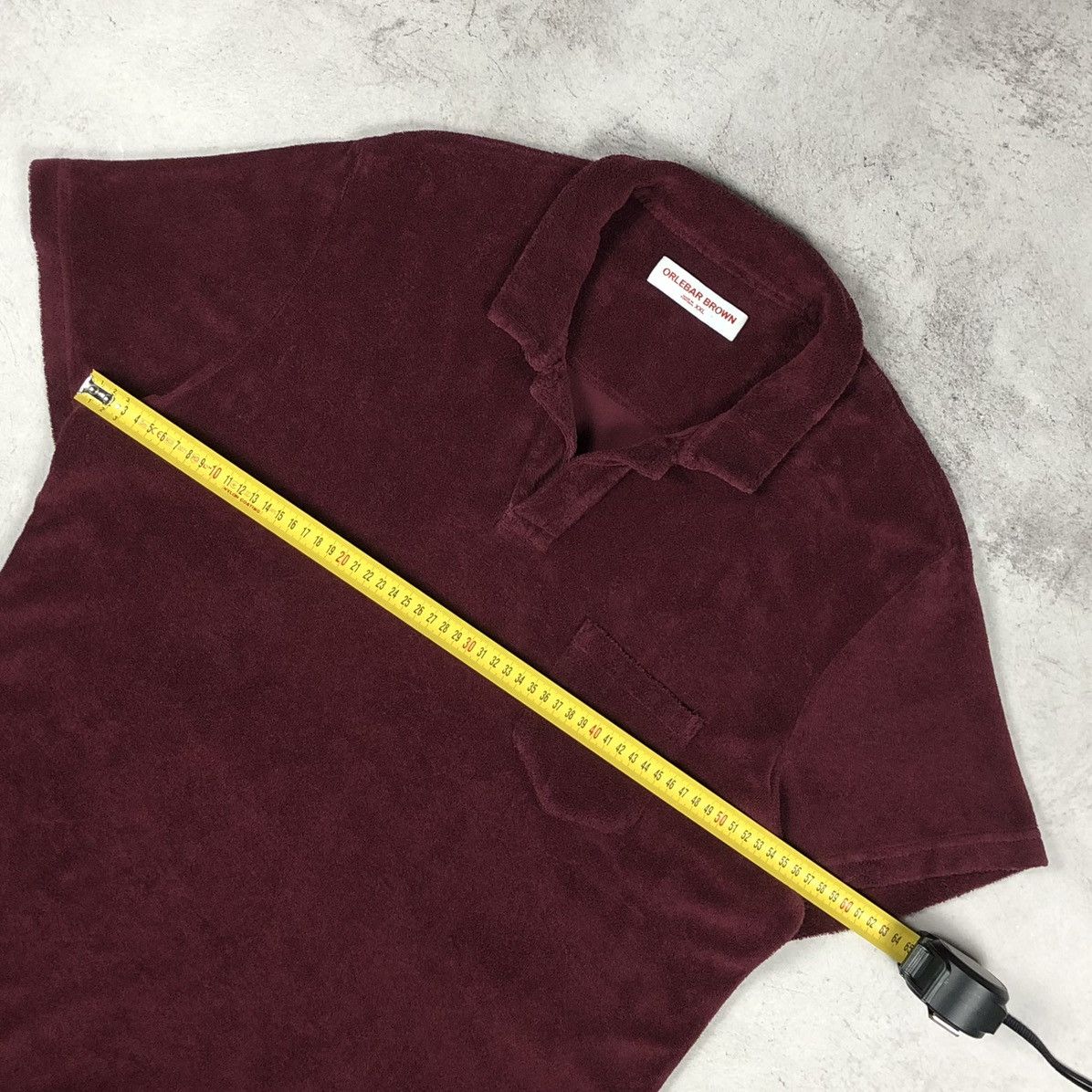 Orlebar Brown Orlebar Brown Terry Towelling Polo Shirt Size US XXL / EU 58 / 5 - 17 Thumbnail