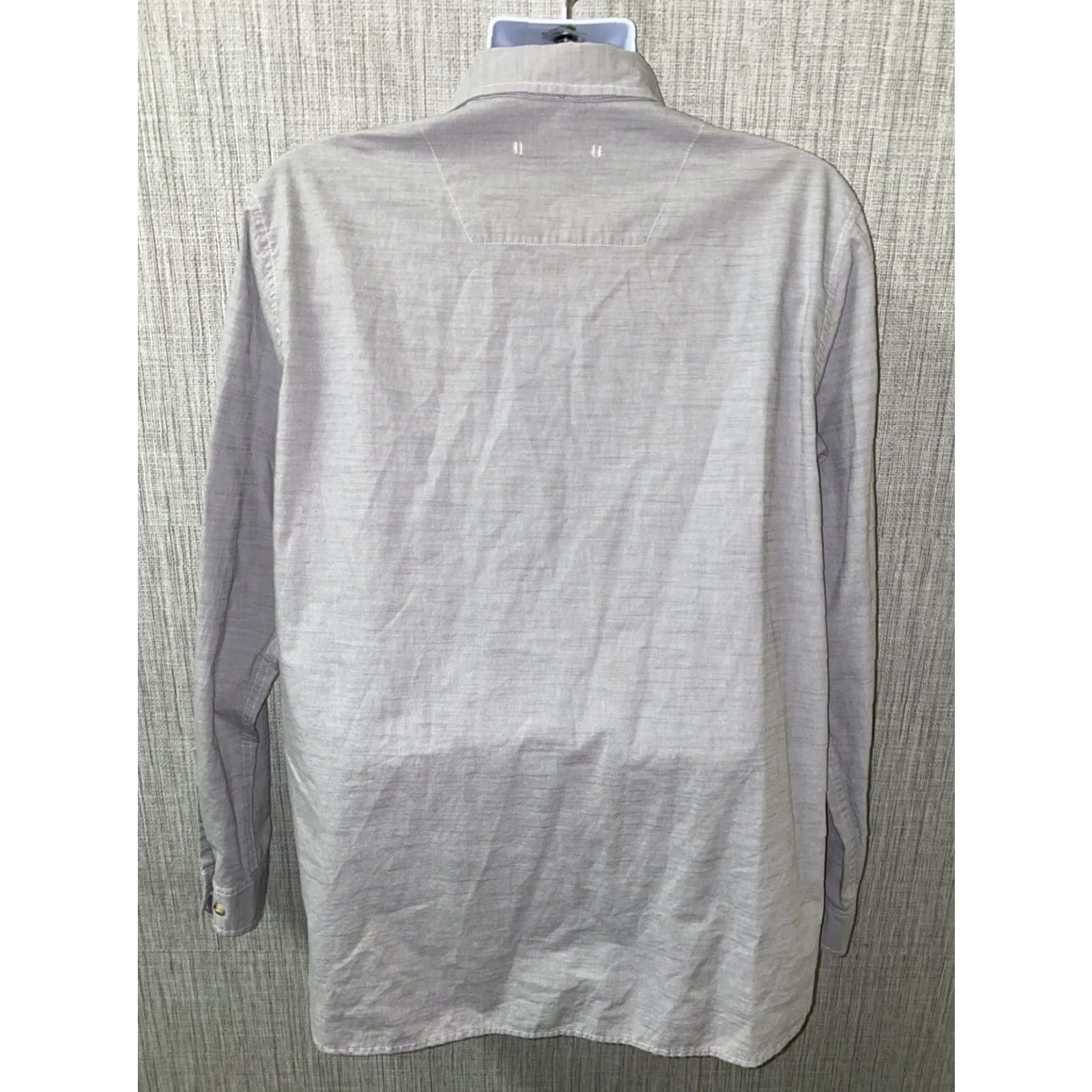 The North Face The North Face Shirt Mens XL Gray Long Sleeve Button-Up Button Front Casual Regular Cotton/Polyester Size US XL / EU 56 / 4 - 5 Thumbnail
