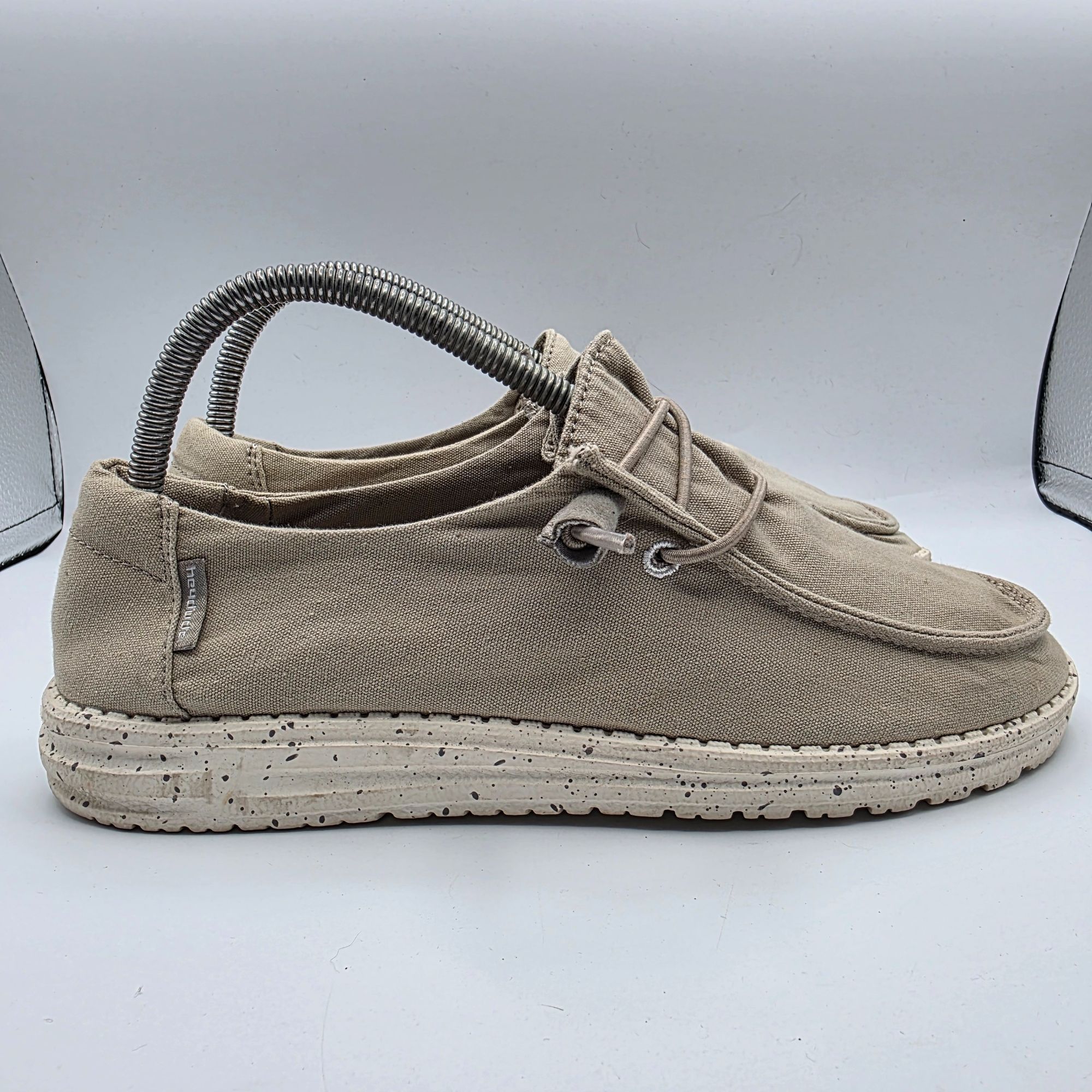 Other Hey Dude Wendy Grey Womens Size 8 Beige Shoes Casual Walking Size US 8 / IT 38 - 12 Thumbnail