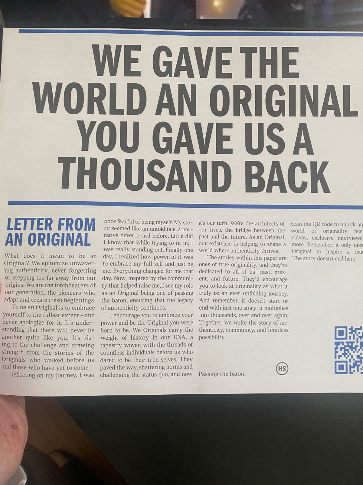 Adidas × Highsnobiety Adidas Highsnobiety LA Magazine Newspaper Size ONE SIZE - 2 Thumbnail