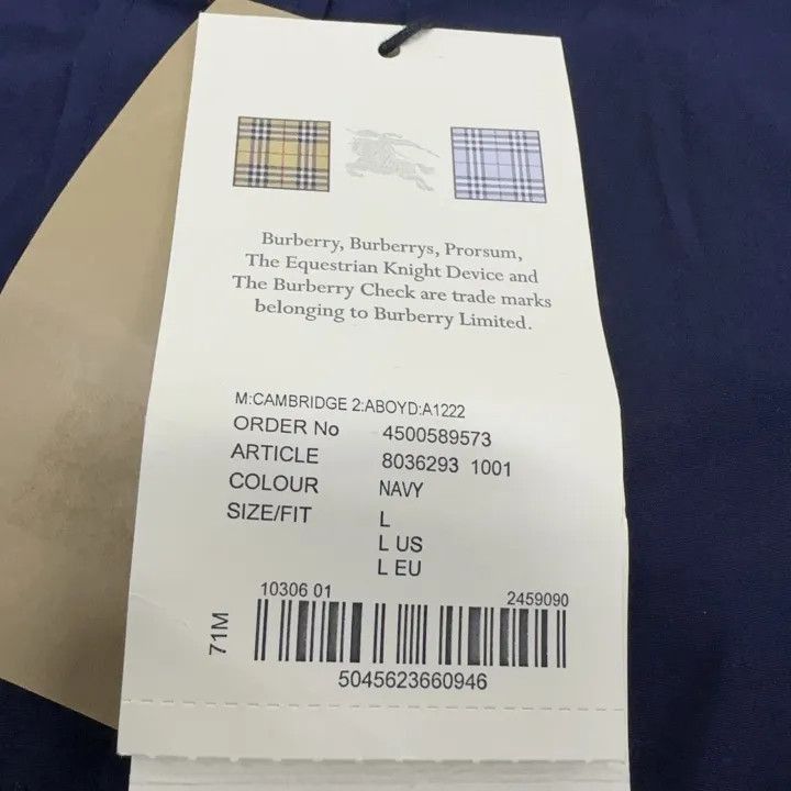 Burberry Burberry Burberry Men's Long Sleeve Casual Shirt-2507 Size US L / EU 52-54 / 3 - 7 Thumbnail