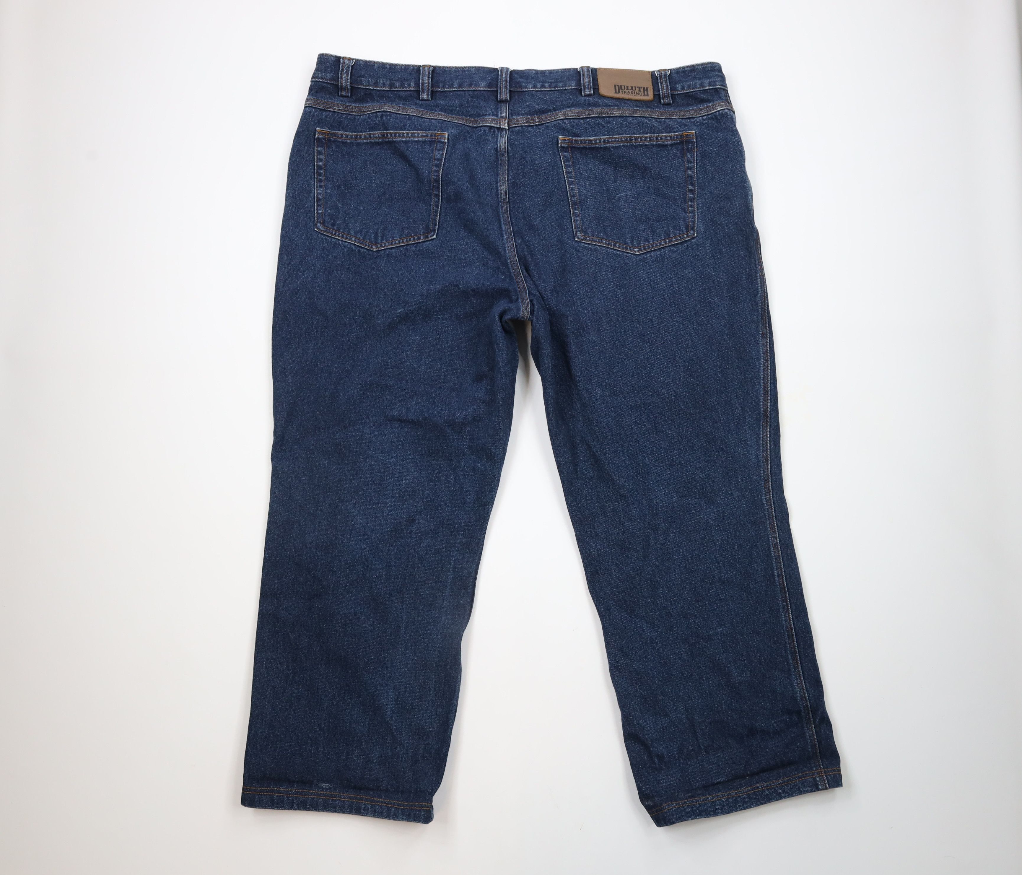 Duluth Trading Company × Vintage Duluth Trading Co Fit Fire Hose 5 Pocket Denim Jeans Blue Size US 44 / EU 60 - 9 Thumbnail