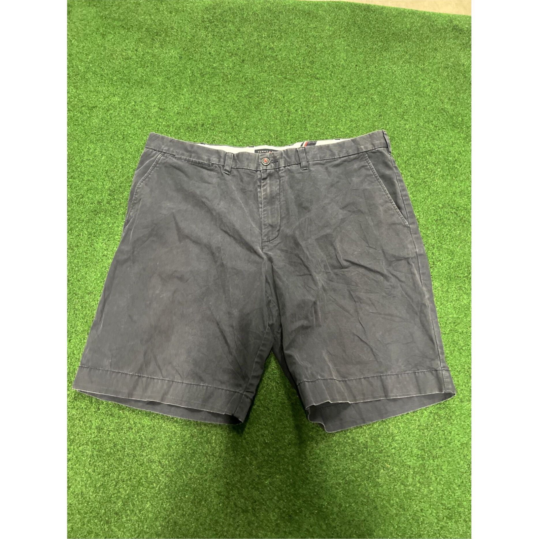 Tommy Hilfiger Tommy Hilfiger Navy Chino Shorts Size 40 - Classic Style, Summer Outdoors Size US 40 / EU 56 - 1 Thumbnail