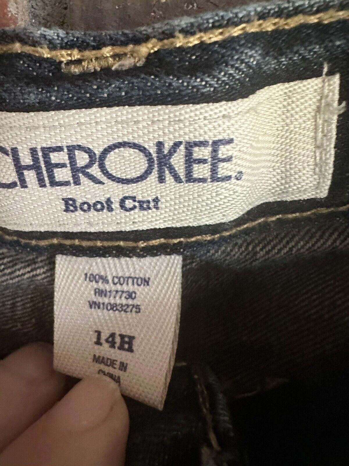 Cherokee Boys Size 12 Husky Baggy Jeans Cherokee Wide Leg Size US 26 / EU 42 - 4 Thumbnail