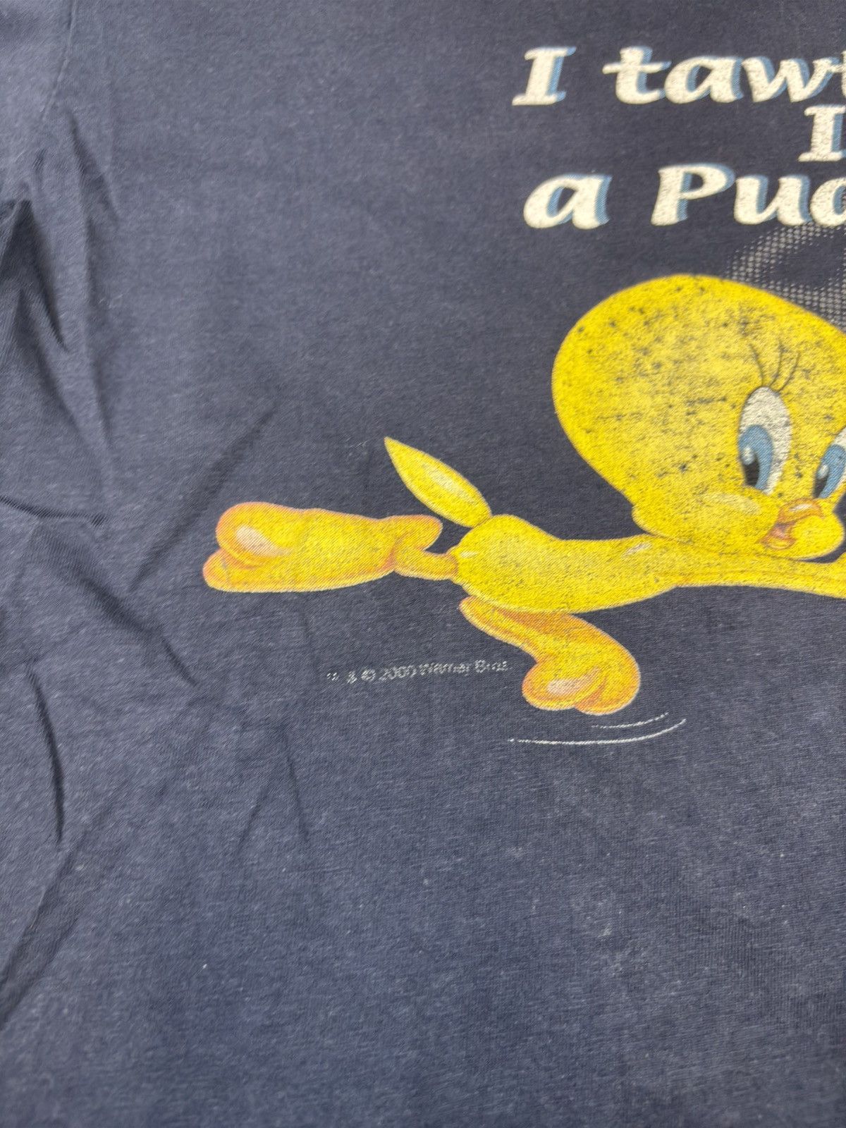 Vintage × Warner Bros Vintage Y2K Tweety Bird t shirt tee 00s 2000 lonney tunes Size US M / EU 48-50 / 2 - 3 Thumbnail