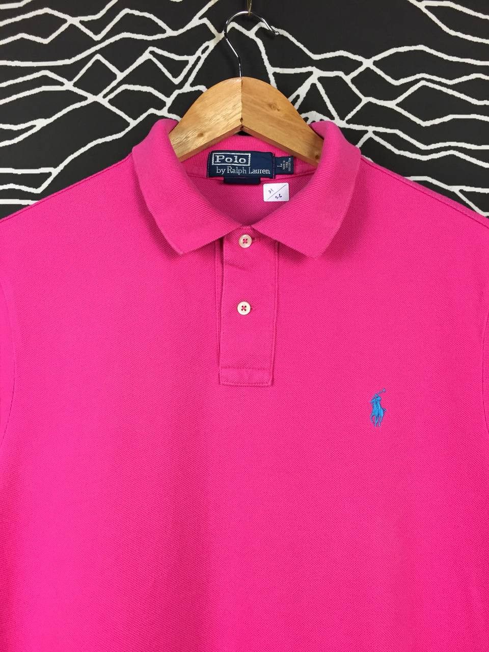 Polo Ralph Lauren Vtg Polo Ralph Lauren Small Logo Custom Fit Polo Tee Size US L / EU 52-54 / 3 - 3 Thumbnail