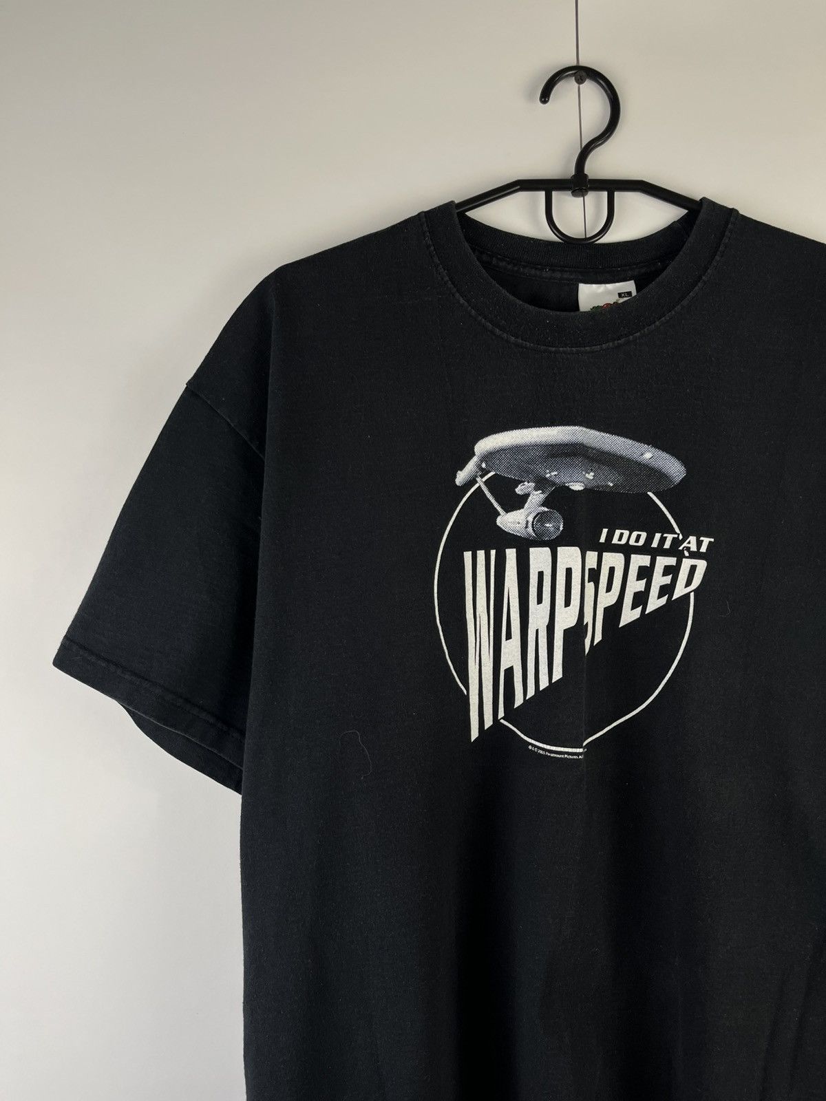 Vintage Star Trek Warp Speed Vintage 00’s Rare Tee Shirt Size US XL / EU 56 / 4 - 2 Thumbnail
