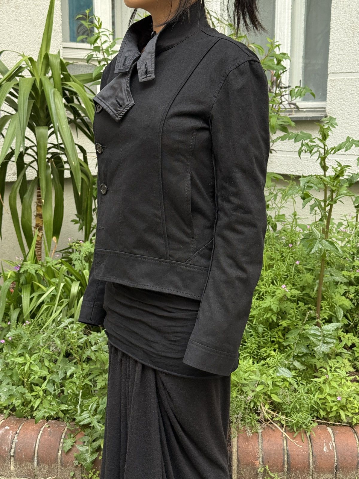 Ann Demeulemeester Ann Demeulemeester buttons biker jacket Size XXS / US 00 / IT 34 - 7 Thumbnail