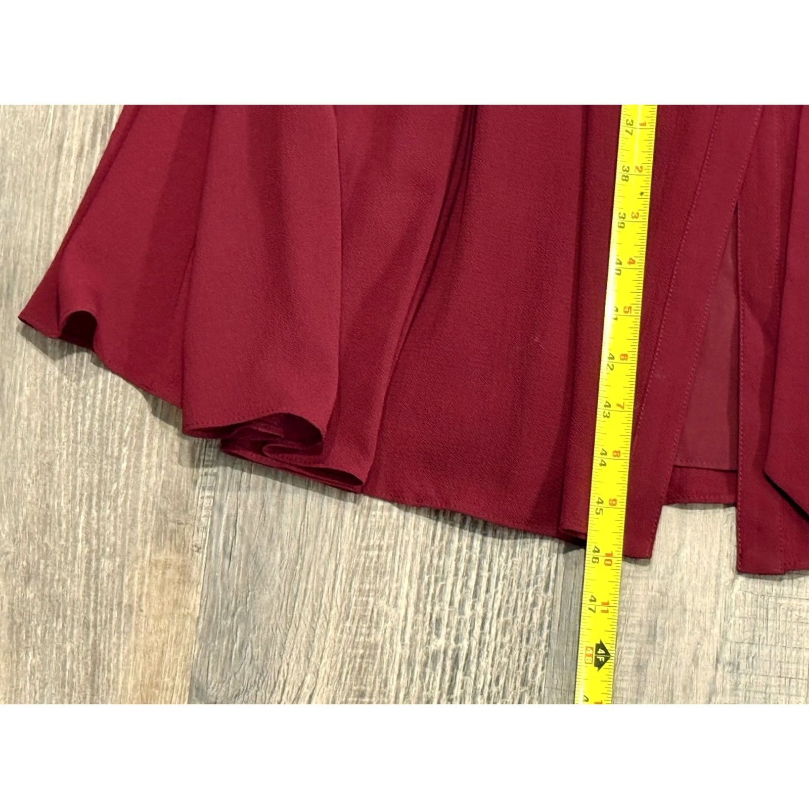 Vintage GAL MEETS GLAM Bette Midi Pleated Dress Shirt? Size M / US 6-8 / IT 42-44 - 6 Thumbnail
