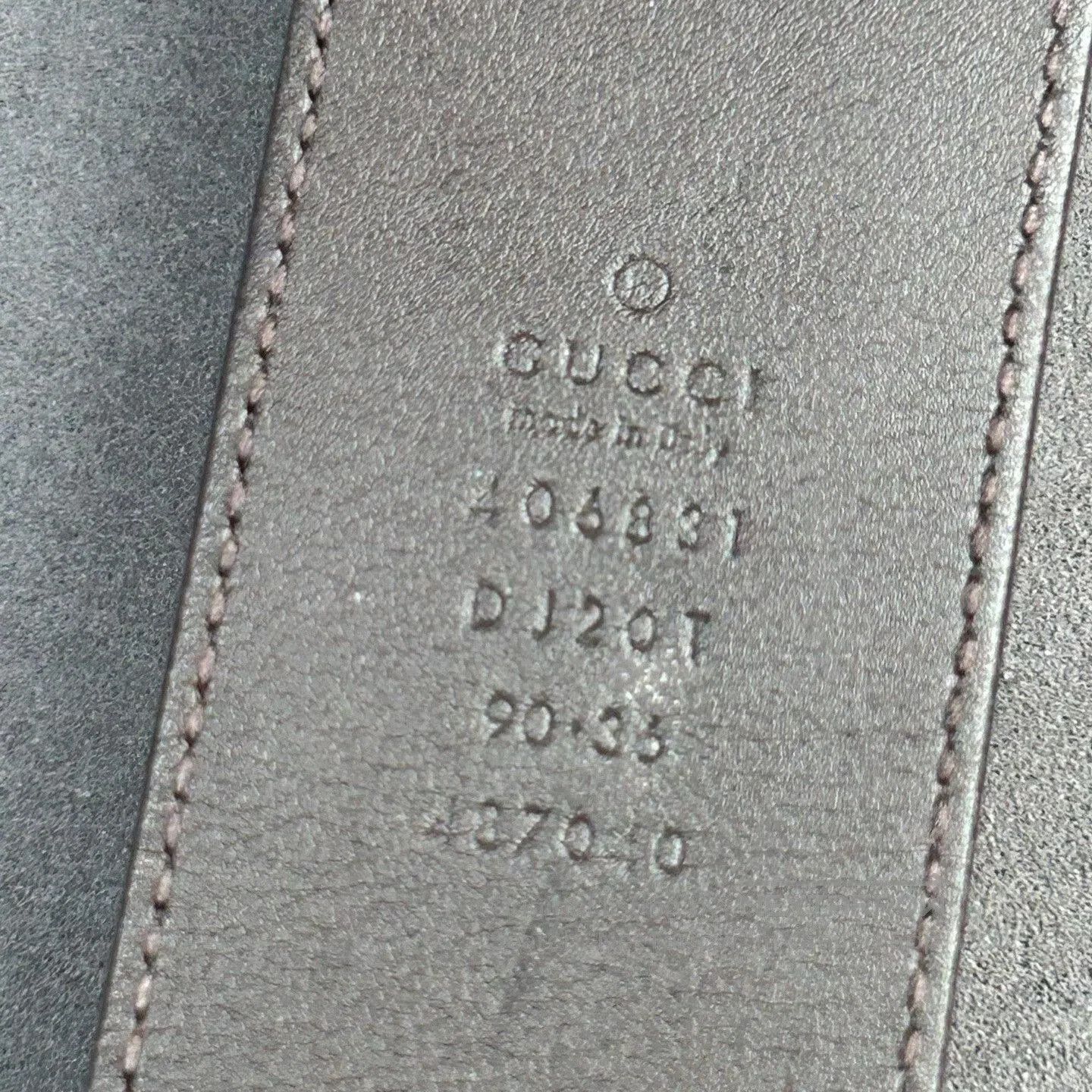 Gucci Gucci Black Leather Belt for Stylish Looks. Size ONE SIZE - 5 Thumbnail