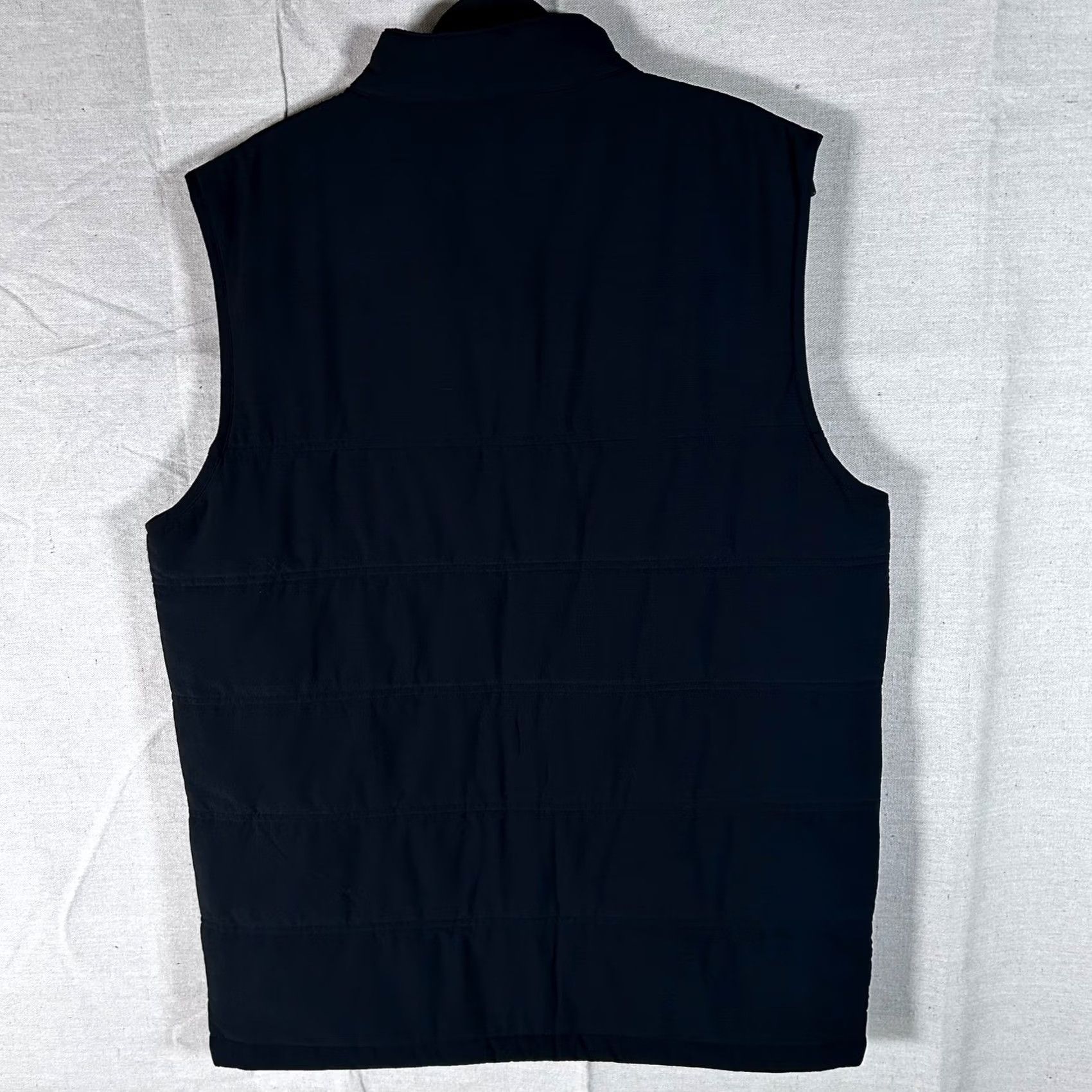 TravisMathew TravisMathew Mens Black Puffer Vest DM Trucking Co Logo Full Zip Large L Size US L / EU 52-54 / 3 - 3 Thumbnail