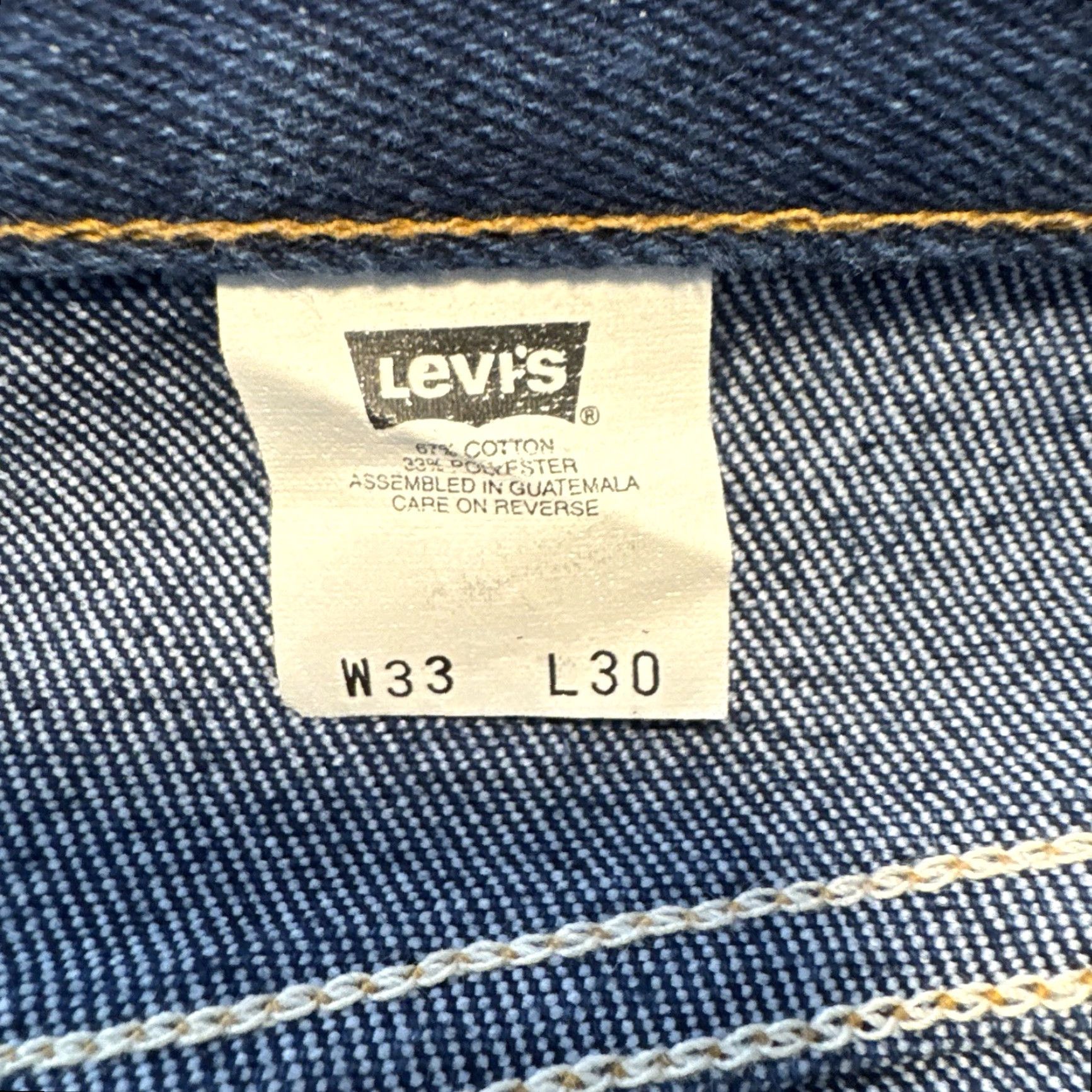 Levi's VINTAGE Levi’s 517 Bootcut Jeans 33x30 Mens Blue Denim Cowboy Cut Cowboy 517 90s? Size US 33 - 5 Thumbnail
