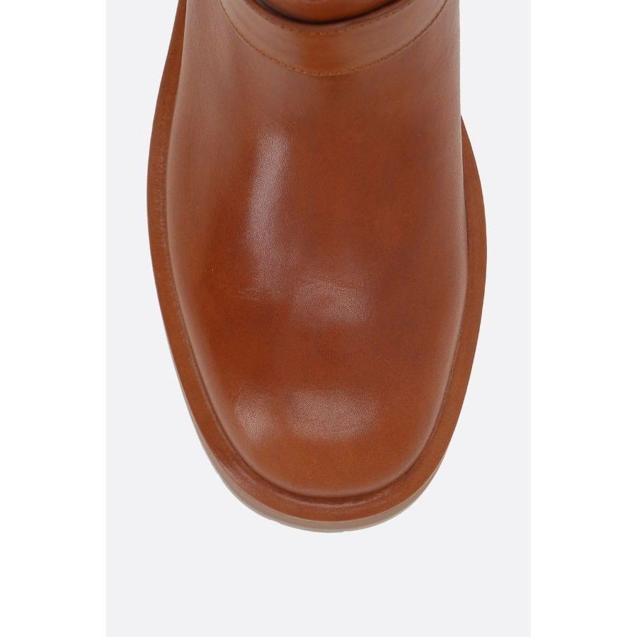 Chloe Chloe Coddington Brown Leather Ankle Boots New & Authentic ( Size US 6.5 / IT 36.5 - 4 Thumbnail