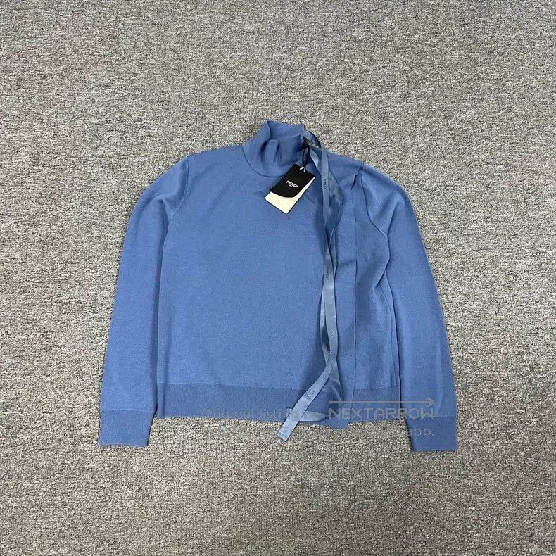 Fendi Fendi 23 show model ribbon wool knit sweater, long sleeve Size XS / US 0-2 / IT 36-38 - 2 Thumbnail