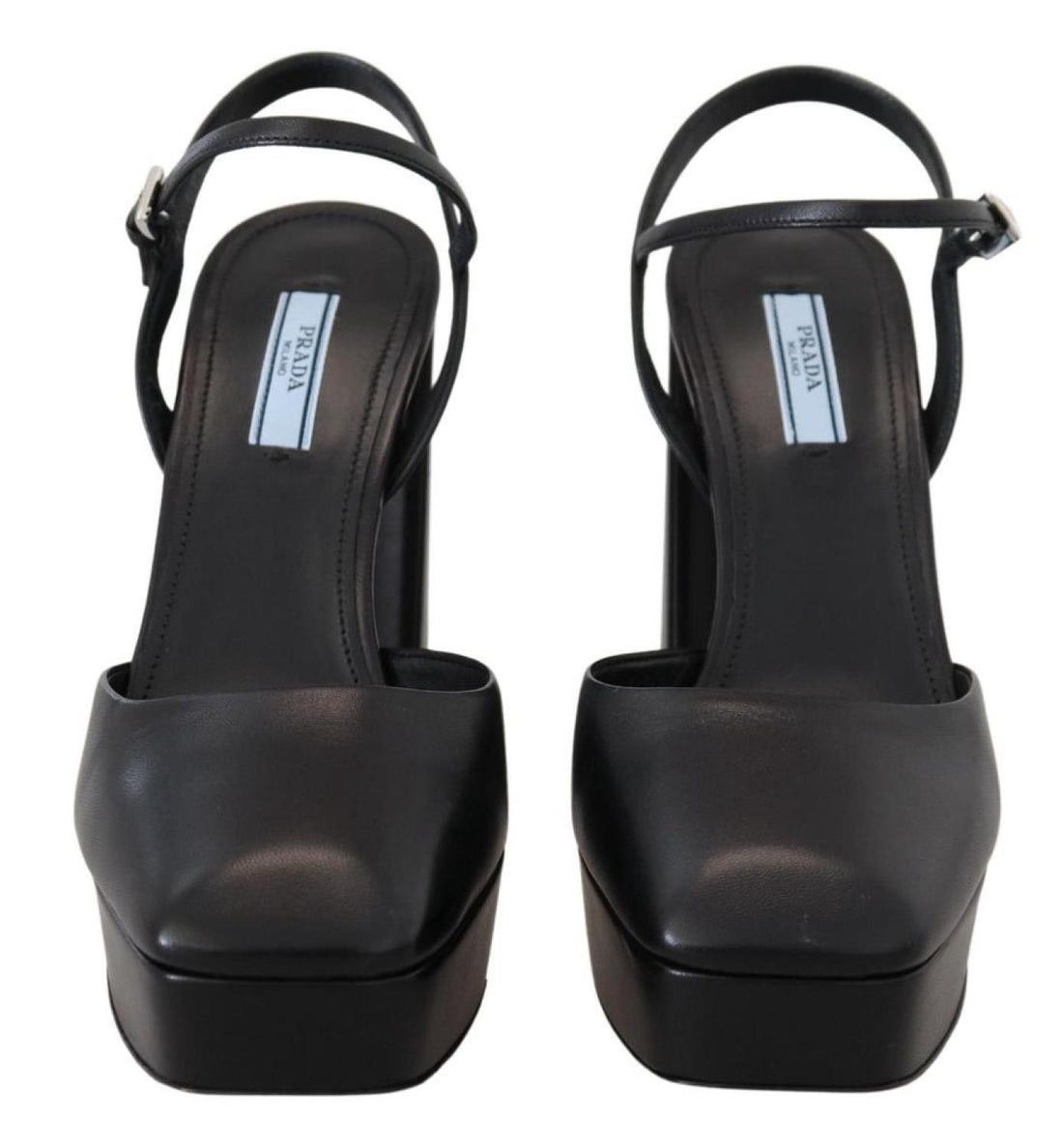 Prada Prada Capretto Patent Sandals Ankle Strap Heels Women's Size US 9 / IT 39 - 1 Thumbnail