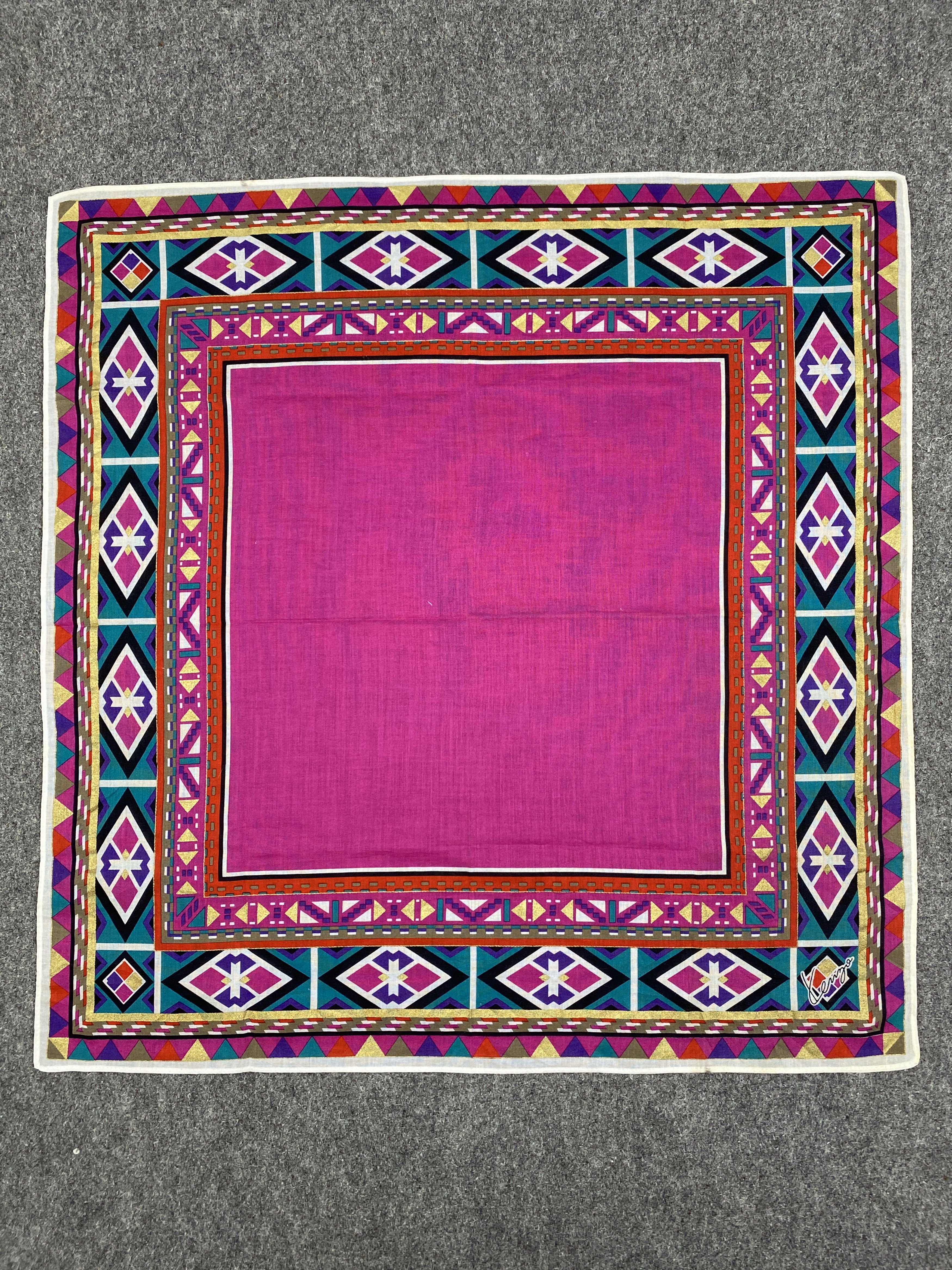 Kenzo Kenzo Handkerchief / Neckerchief / Bandana HKC0594 Size ONE SIZE - 3 Thumbnail