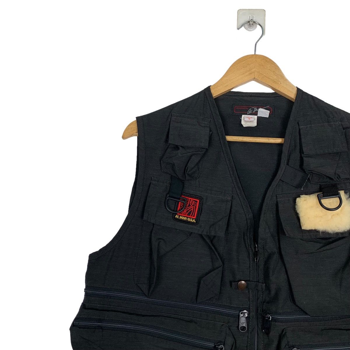 Vintage AL MAR USA Hunting Tactical Utility Vest #1037-C47 Size US S / EU 44-46 / 1 - 6 Thumbnail