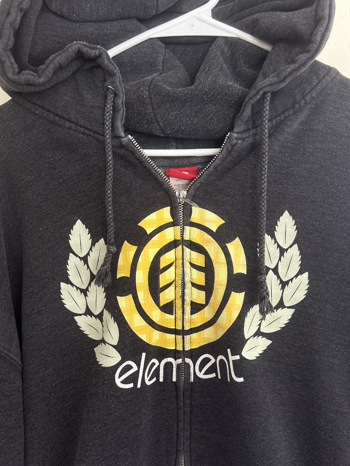 Element Vintage Element Logo Zip Up Hoodie Size US XL / EU 56 / 4 - 2 Thumbnail