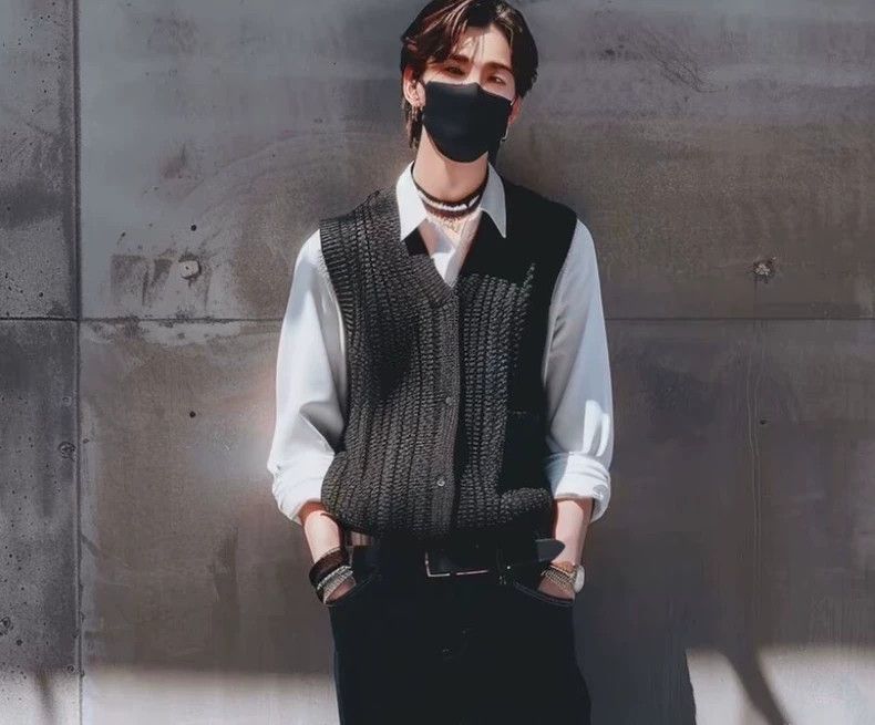 Louis Vuitton Louis Vuitton 24 Fei-Dong co-branded black logo cotton and Size US XXL / EU 58 / 5 - 9 Thumbnail