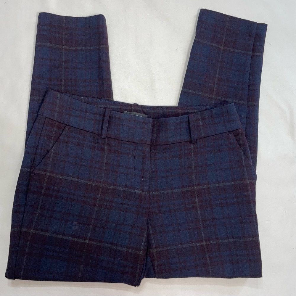 Ann Taylor Ann Taylor Plaid Pants Size 8 Size 30" / US 8 / IT 44 - 3 Thumbnail