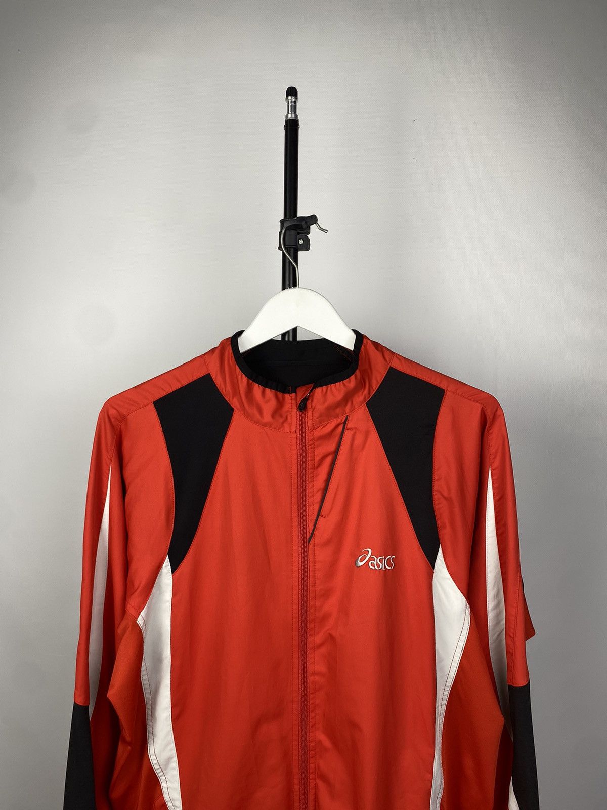 Asics × Vintage Vintage 90s Asics jacket Windbreaker Streetwear Size US L / EU 52-54 / 3 - 2 Thumbnail