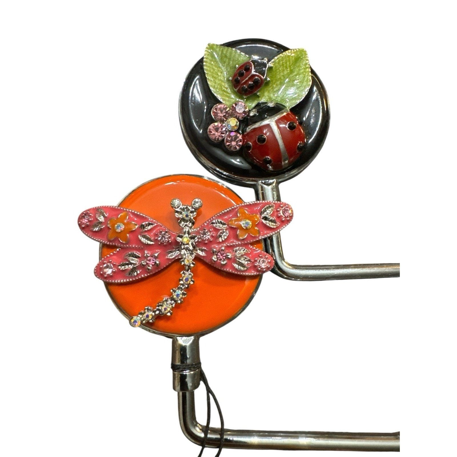 & Other Stories SPRING STREET PURSE HOOKS SET OF 2 DRAGONFLY & LADYBUG Size ONE SIZE - 2 Thumbnail