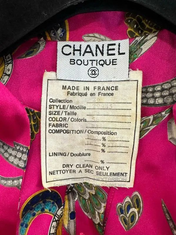 Chanel Chanel Pink Silk Women's Shirt . Size M / US 6-8 / IT 42-44 - 4 Thumbnail