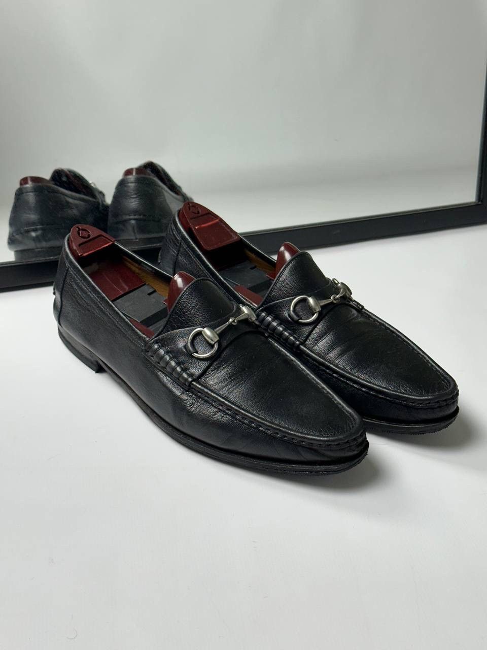 90s Gucci Horsebit Loafers By Tom Ford Era Leather