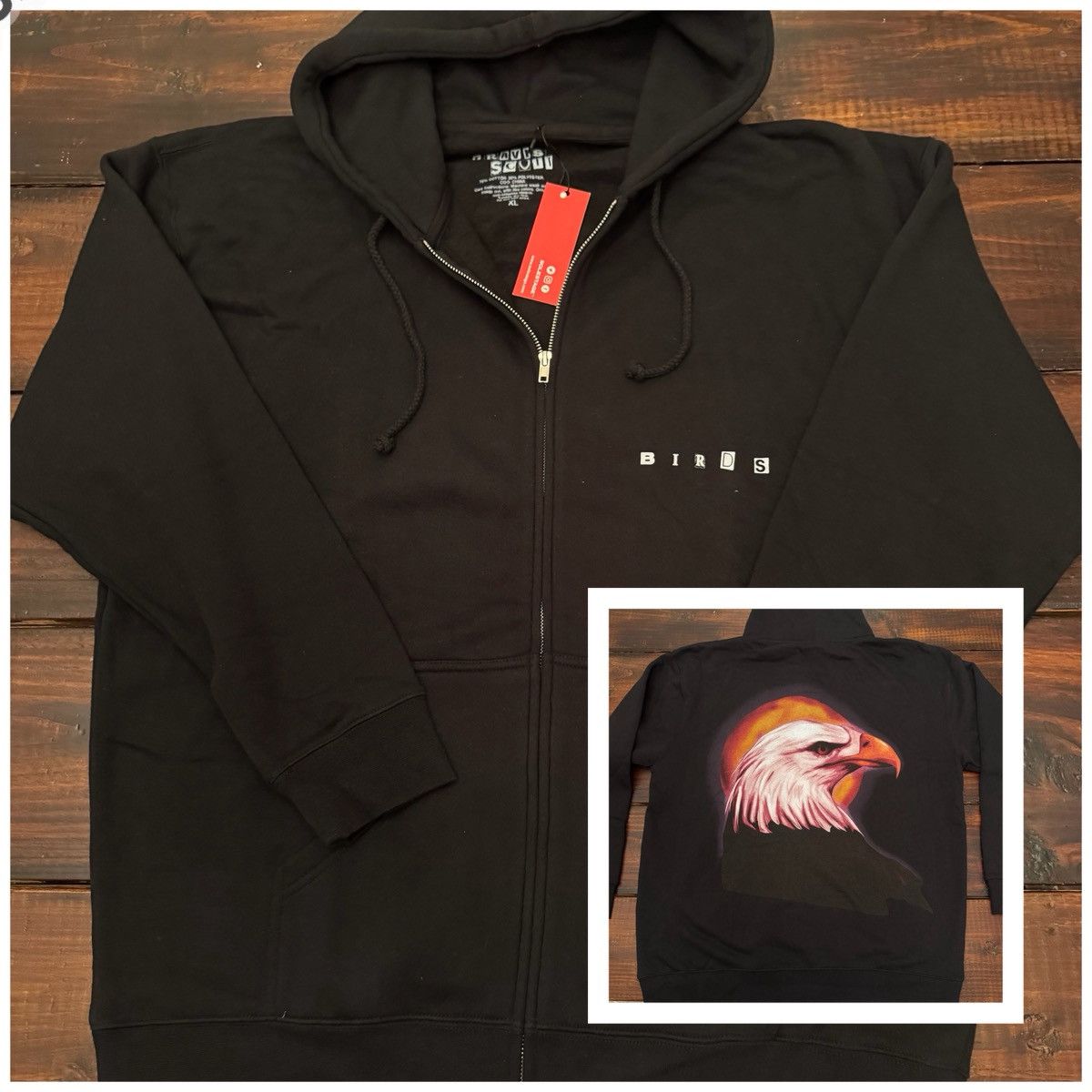 Travis Scott Cactus Jack Birds In The Trap Hip Hop Rap Tour Merch Tee L