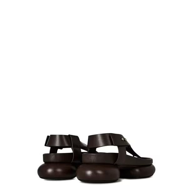 Jil Sander o1g2r1mq1024 Sandals in Brown Size US 7 / IT 37 - 4 Thumbnail