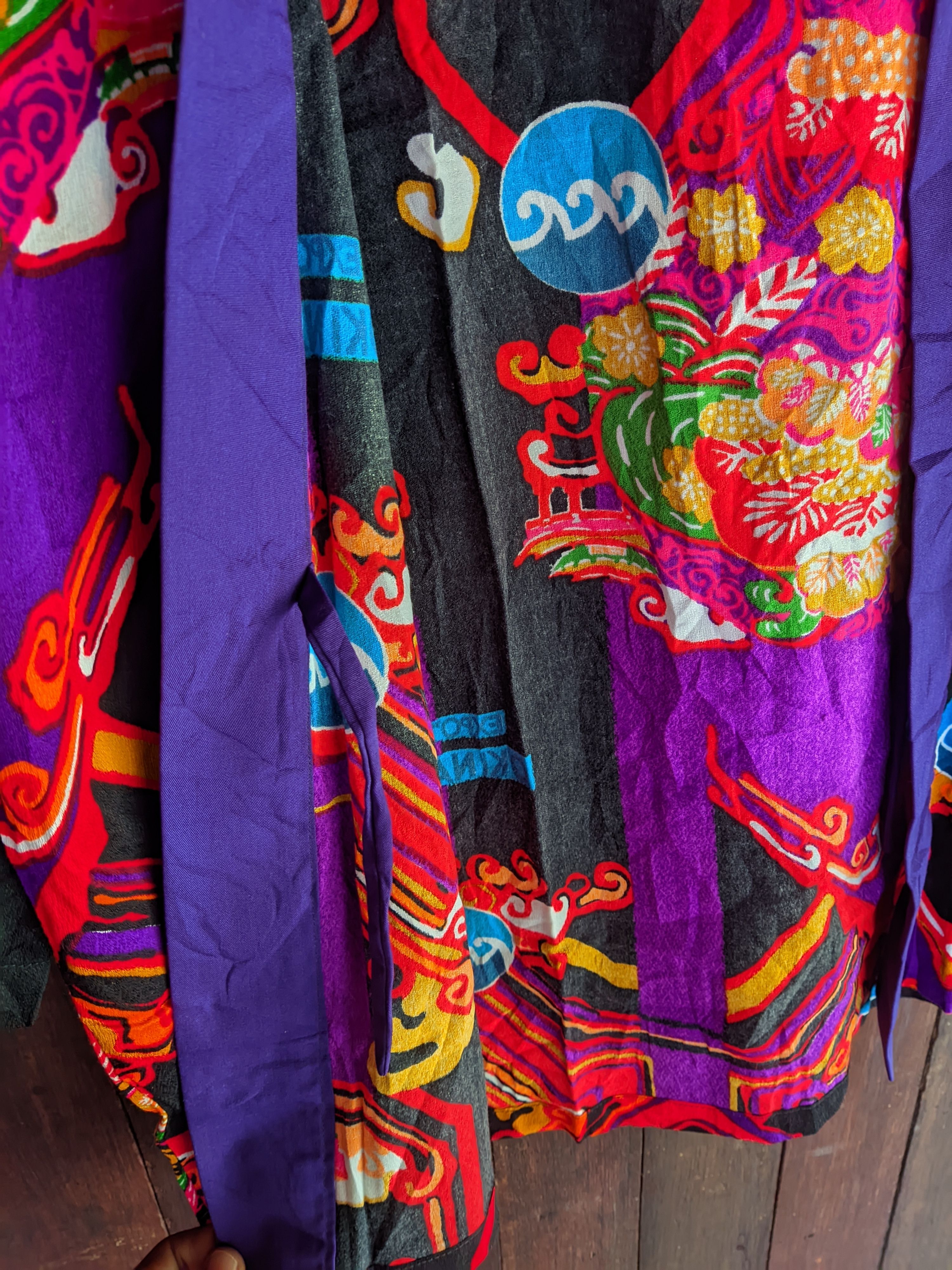 Japanese Brand Kimono Okinawa Full Printed Size US L / EU 52-54 / 3 - 5 Thumbnail