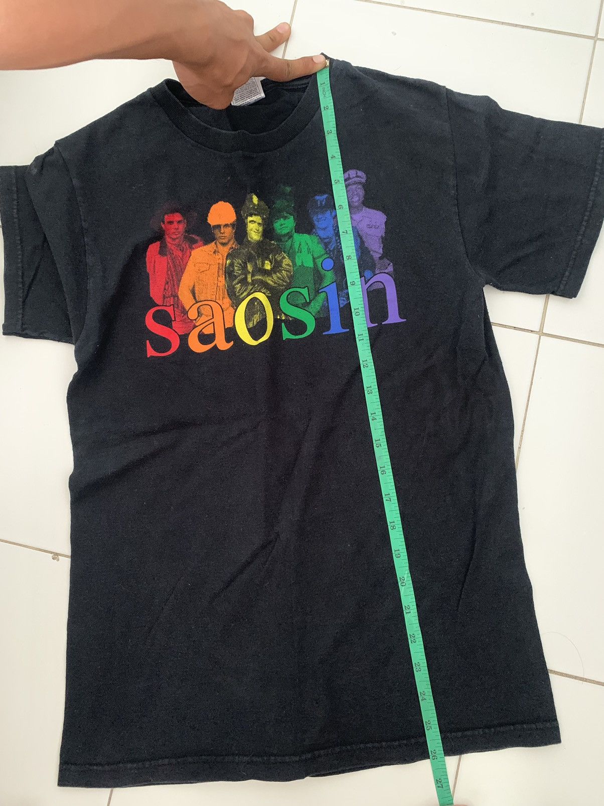 Fruit Of The Loom Saosin Rare shirt emo/post hardcore band tee Size US XS / EU 42 / 0 - 3 Thumbnail