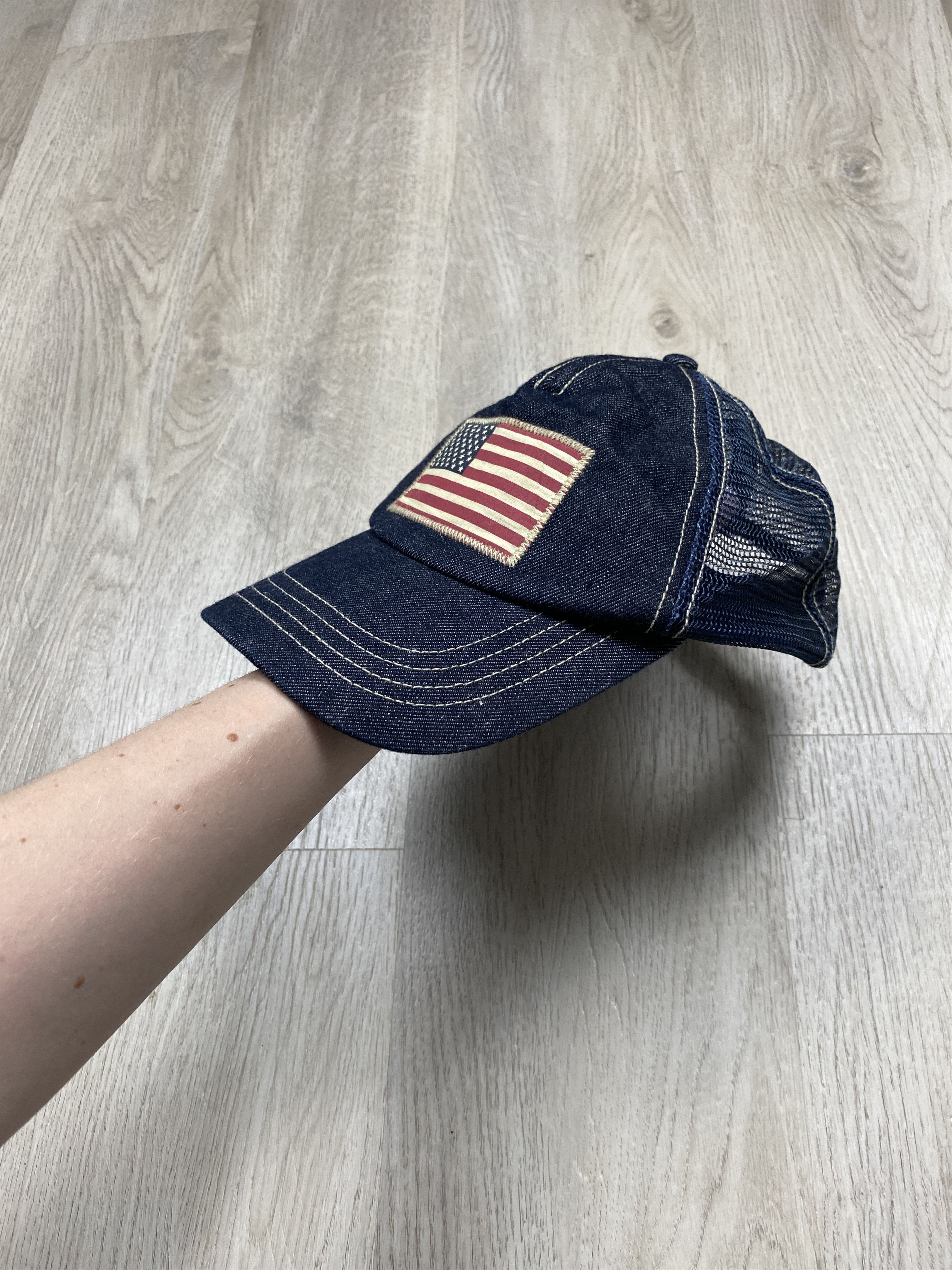 Polo Ralph Lauren Polo Ralph Lauren USA Vintage Mens Trucker Hat Cap Snapback Size ONE SIZE - 5 Thumbnail