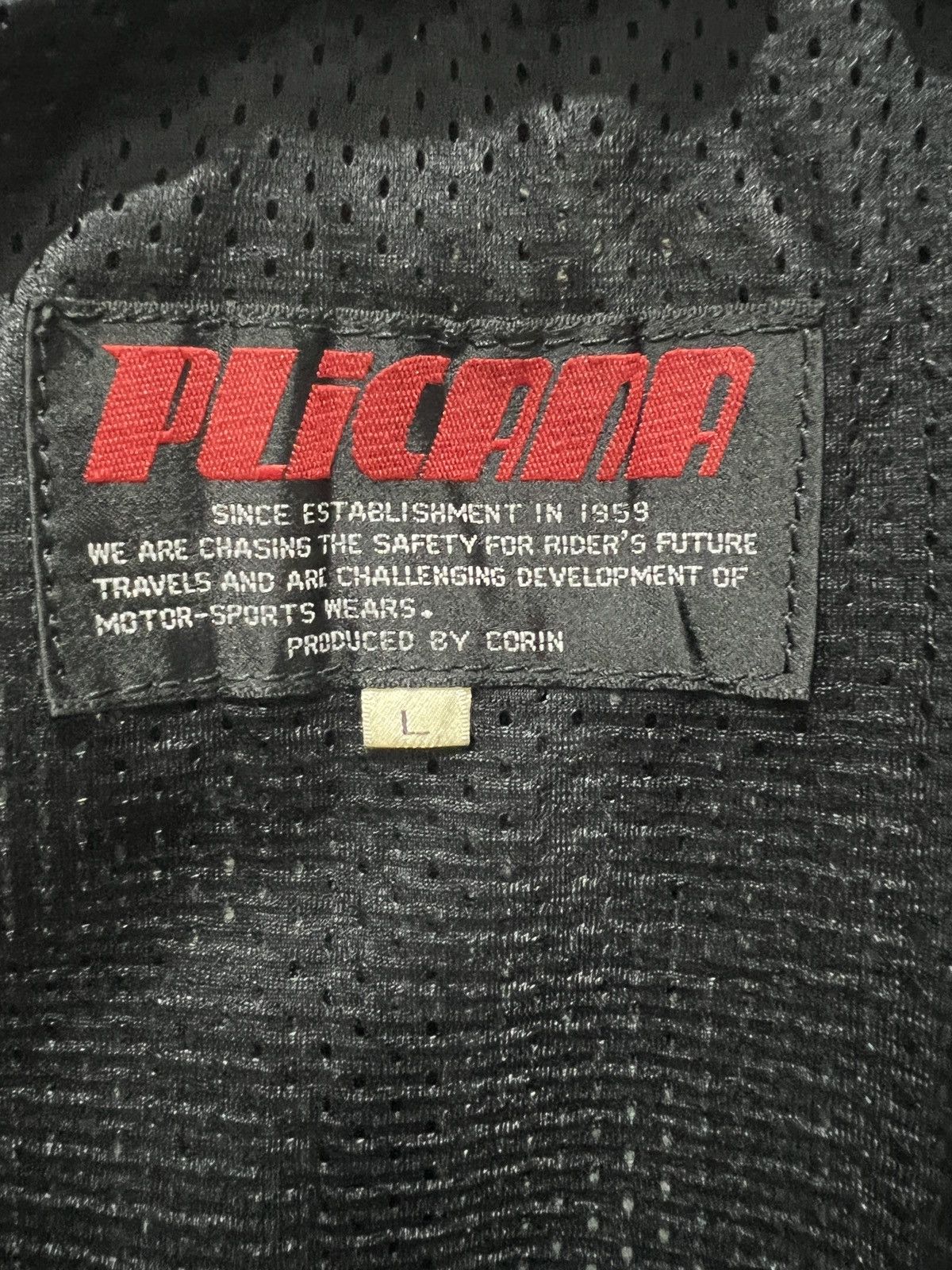 Genuine Leather Vintage Plicana Motorcycle Jacket Size US L / EU 52-54 / 3 - 5 Thumbnail